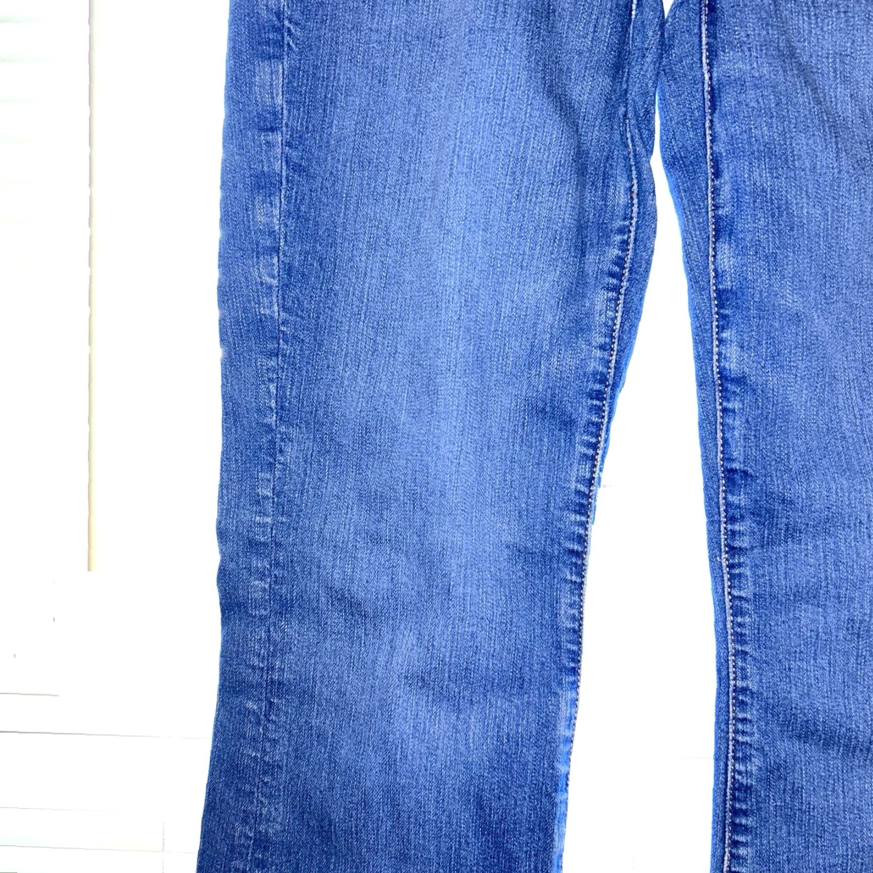 American Eagle Outfitters American Eagle Outfitters Kick Boot Jeans Women 8 Regular 30x32 Stretch Blue Coin Pockets Zipper Modern Size 30" / US 8 / IT 44 - 5 Thumbnail