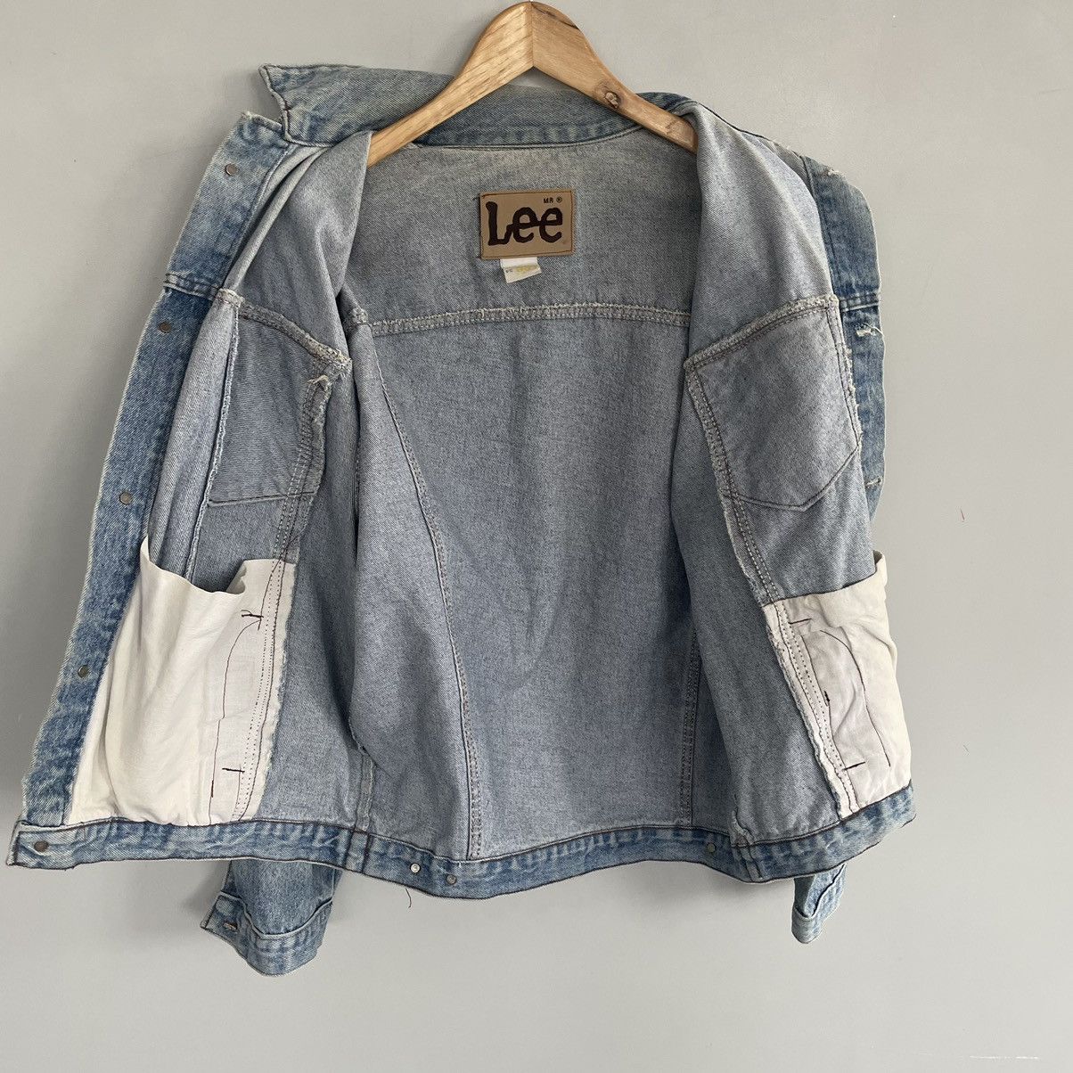 Lee × Vintage Vintage LEE Denim jacket style Japanese y2k Size US M / EU 48-50 / 2 - 9 Thumbnail