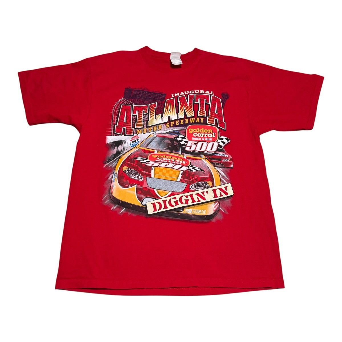 Fruit Of The Loom Vintage 2004 Golden Corral 500 NASCAR Shirt Men's L Size US L / EU 52-54 / 3 - 1 Thumbnail