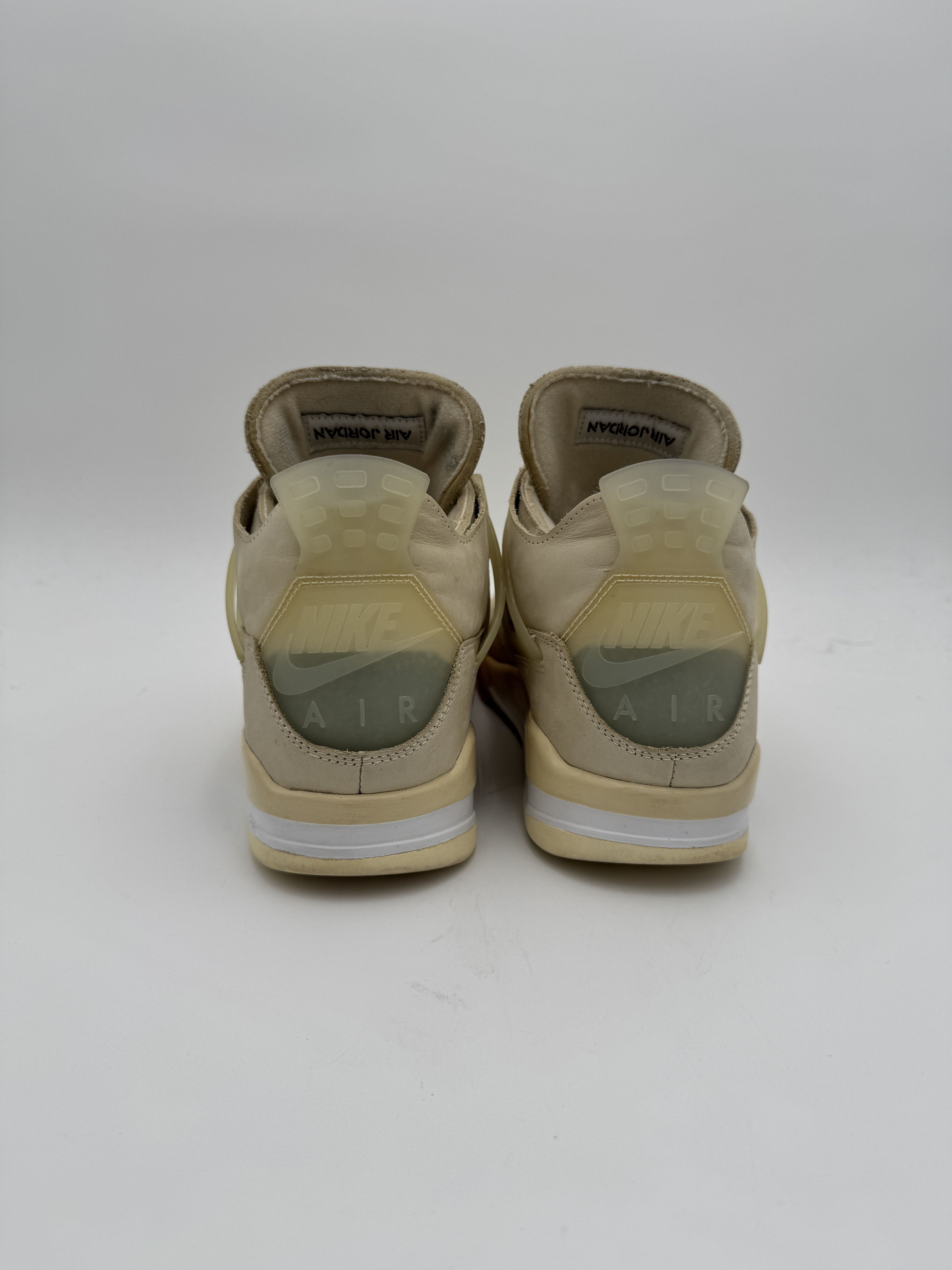 Jordan Brand × Off-White OFF-WHITE Nike Air Jordan 4 Sail White Size US 9 / EU 42 - 4 Thumbnail