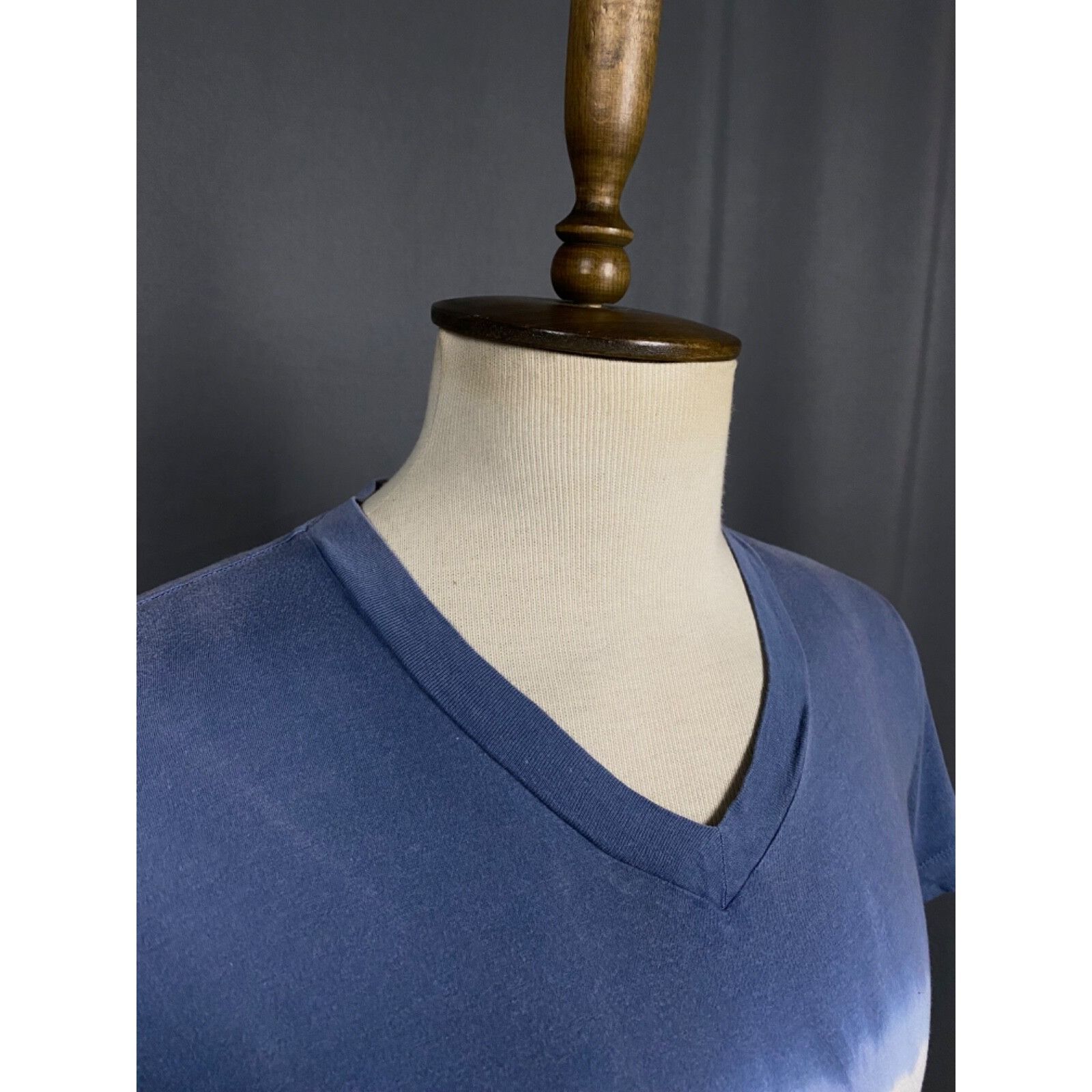 Dolce & Gabbana Dolce&Gabbana Men's Blue Distressed T-Shirt Size S Size US S / EU 44-46 / 1 - 5 Thumbnail