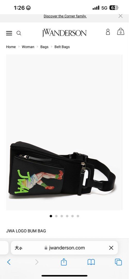 JW Anderson JW Anderson bum bag Size ONE SIZE - 6 Thumbnail