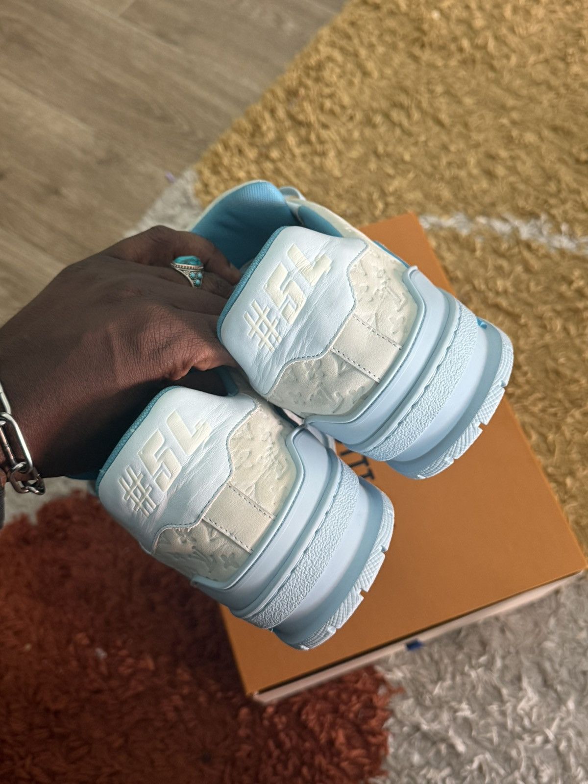 Louis Vuitton × Tyler The Creator Louis Vuitton x Tyler the creator lv trainer Size US 11 / EU 44 - 6 Thumbnail