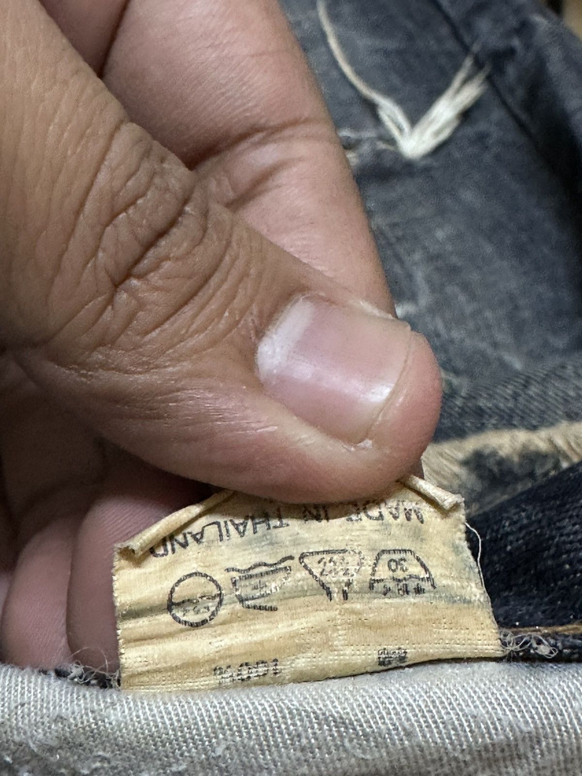 Junya Watanabe Vintage K.U.I Flare Bootcut Grunge Distressed Denim Size US 32 / EU 48 - 11 Thumbnail