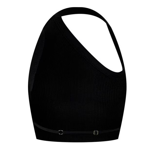 Jacquemus o1g2r1mq1024 Cropped Top in Black Size M / US 6-8 / IT 42-44 - 2 Thumbnail