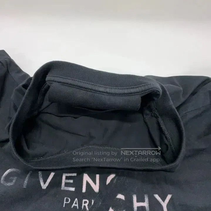 Givenchy Givenchy Logo Print Casual Round Neck Short Sleeve T-Shirt. Size US XL / EU 56 / 4 - 4 Thumbnail