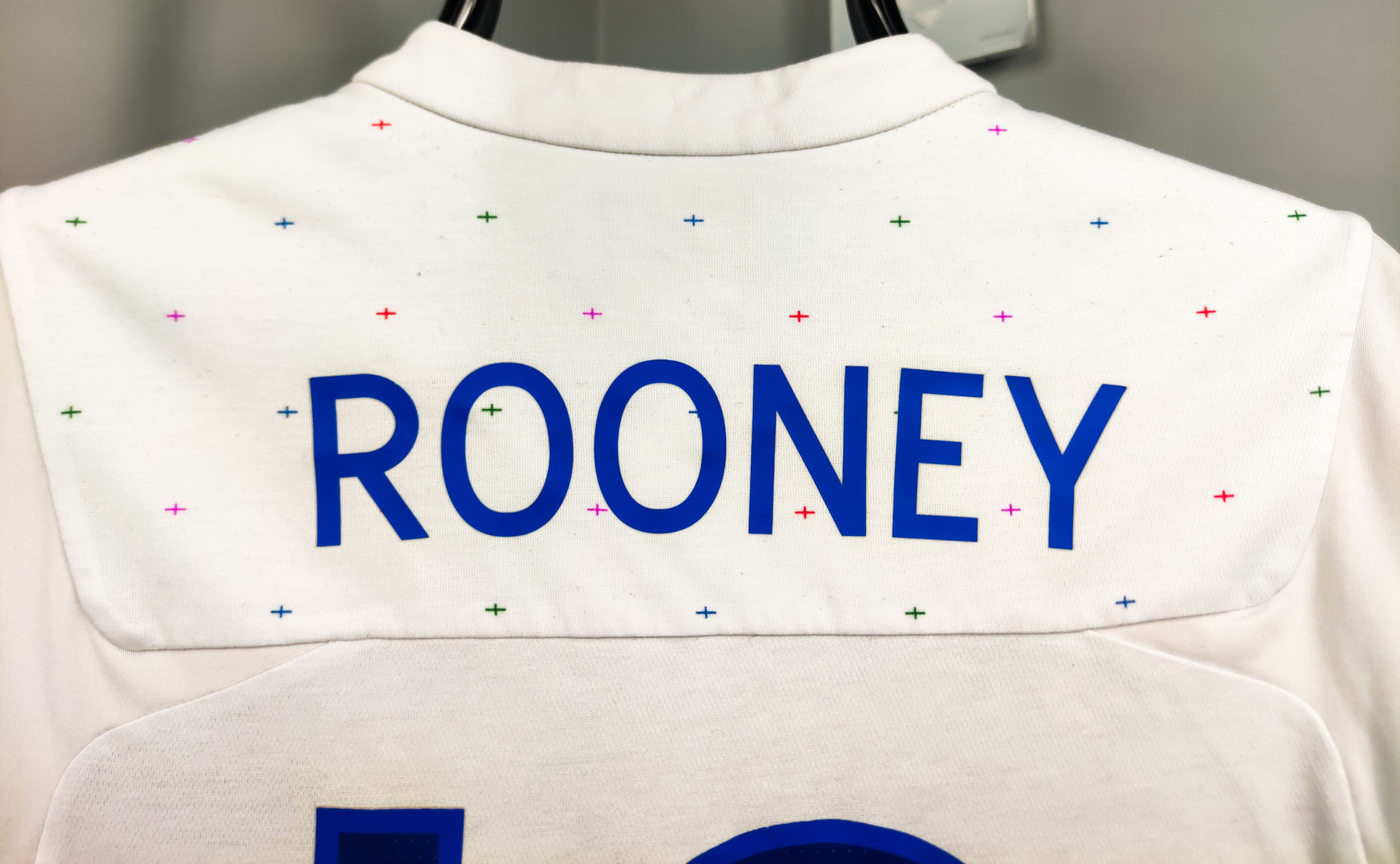 Umbro Wayne Rooney #10 England 2011 Home Umbro Blokecore Vintage Size US S / EU 44-46 / 1 - 11 Thumbnail