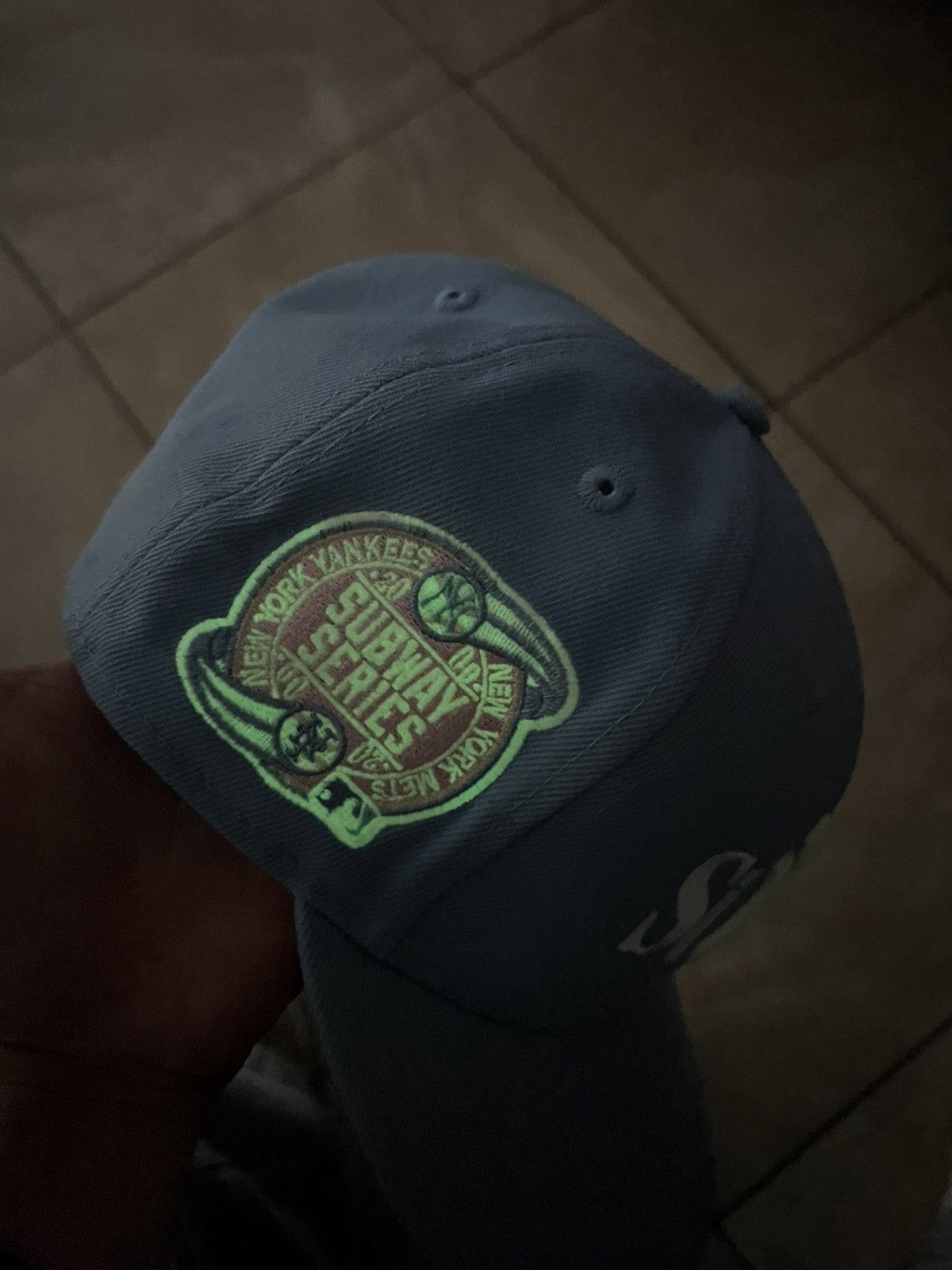Sinclair Global Sinclair Global Fontaine Bleu Fitted Hat 7 5/8 Size ONE SIZE - 4 Thumbnail