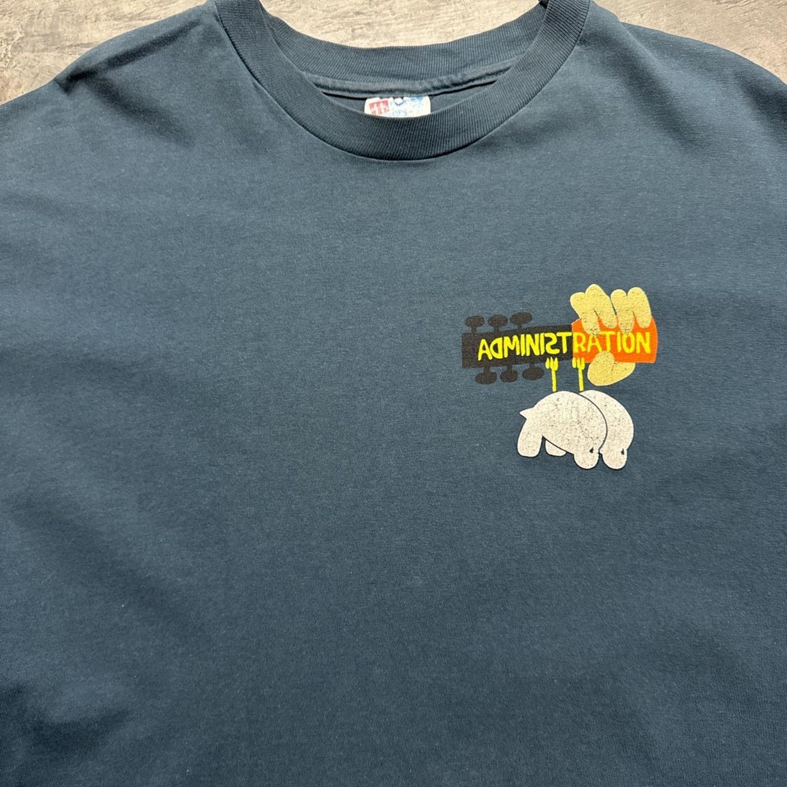 Vintage Woodstock Staff Site Administration Vintage 90s T-shirt Size US XL / EU 56 / 4 - 2 Thumbnail