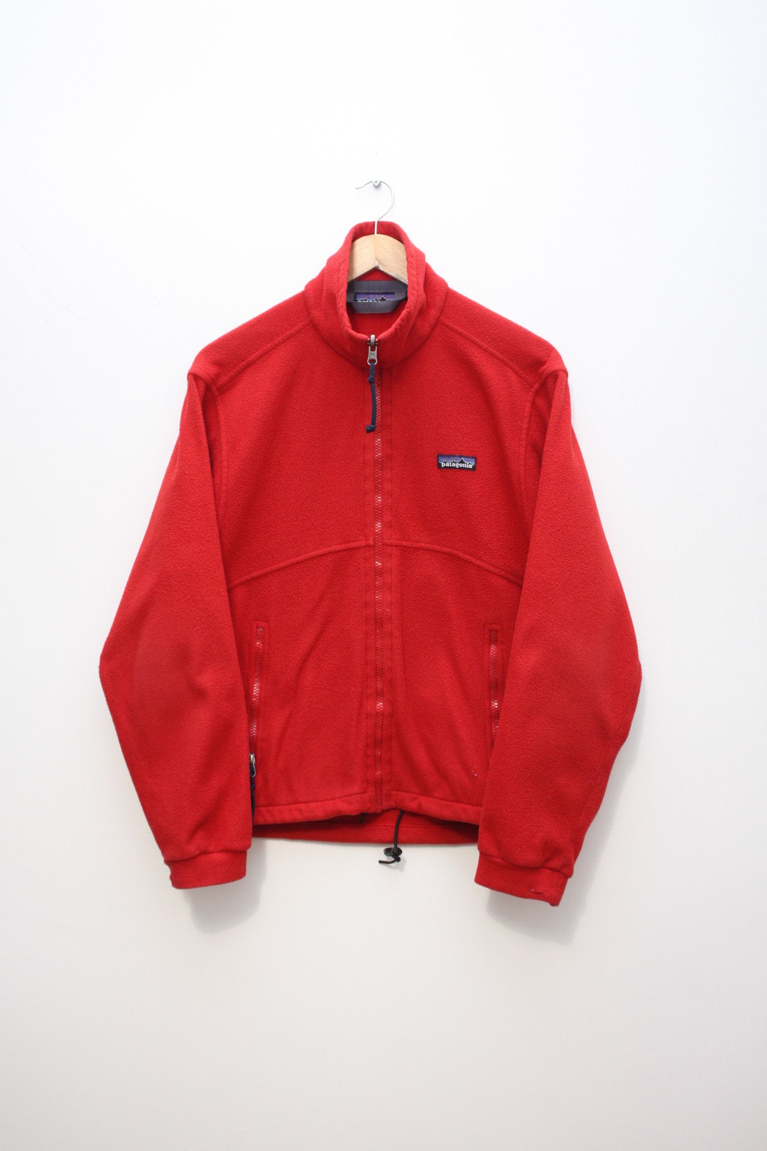Patagonia Patagonia Red Vintage Zip-Up Fleece Jacket Men's Size US M / EU 48-50 / 2 - 2 Thumbnail