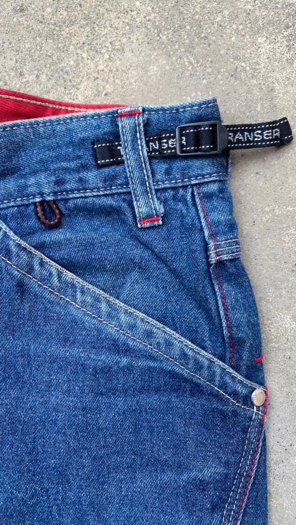 Other × Vintage Transer baggy skate denim Size US 33 - 7 Thumbnail