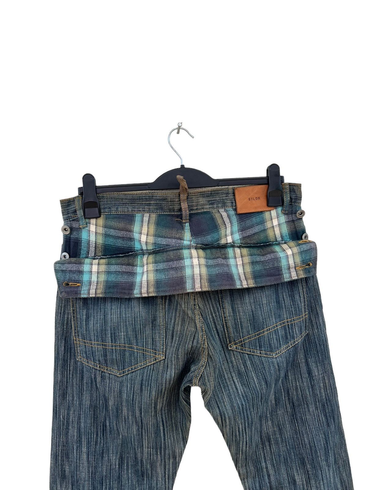 Vintage Vintage 81LDK Streetwear Japan Dirty Mud Denim Jeans Size US 34 / EU 50 - 13 Thumbnail