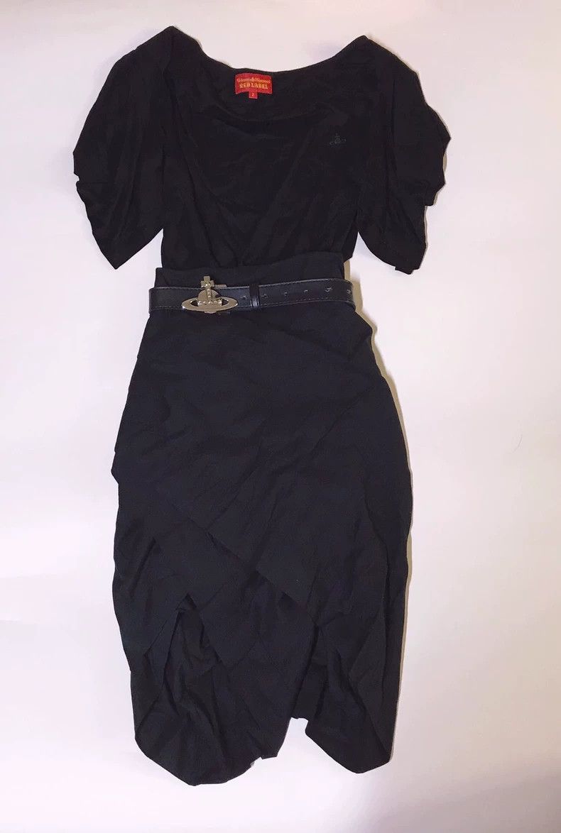 Vivienne Westwood Vivienne Westwood Black draped flower bud sleeves waist pa Size M / US 6-8 / IT 42-44 - 4 Thumbnail