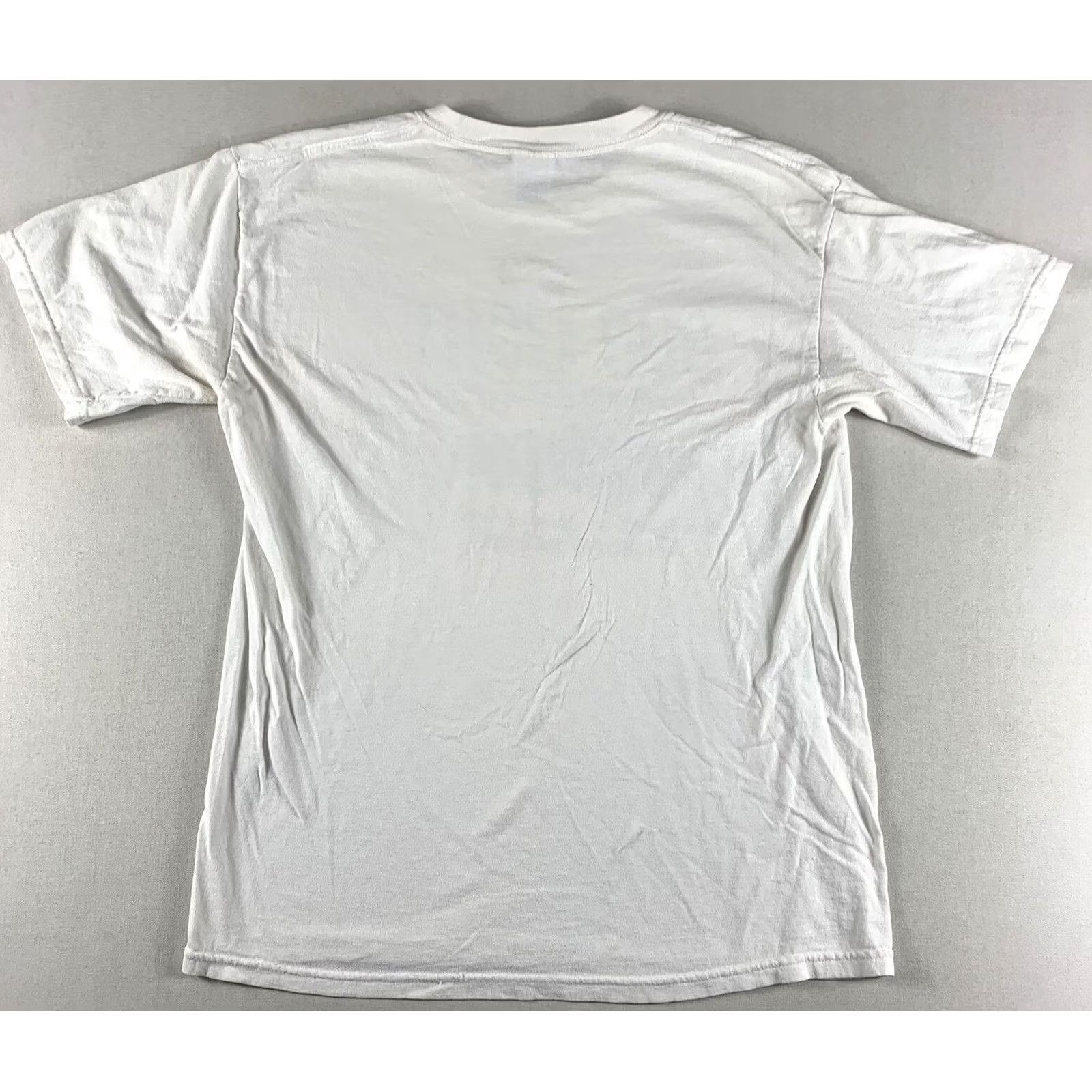 Gildan VINTAGE Bud Light Longboards Shirt Mens L White Gildan Heavy Cotton T-Shirt Crew Neck Short Sleeve Graphic Print Mens Regular Heavyweight Size US L / EU 52-54 / 3 - 6 Thumbnail