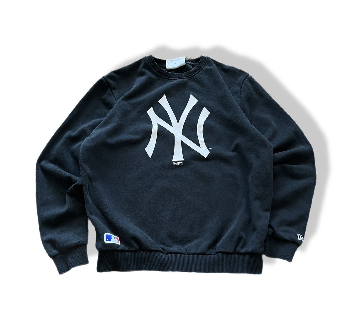 MLB BIG SIZE BIG LOGO MLB YANKEES NY SWEATSHIRT VINTAGE L Size US L / EU 52-54 / 3 - 1 Thumbnail