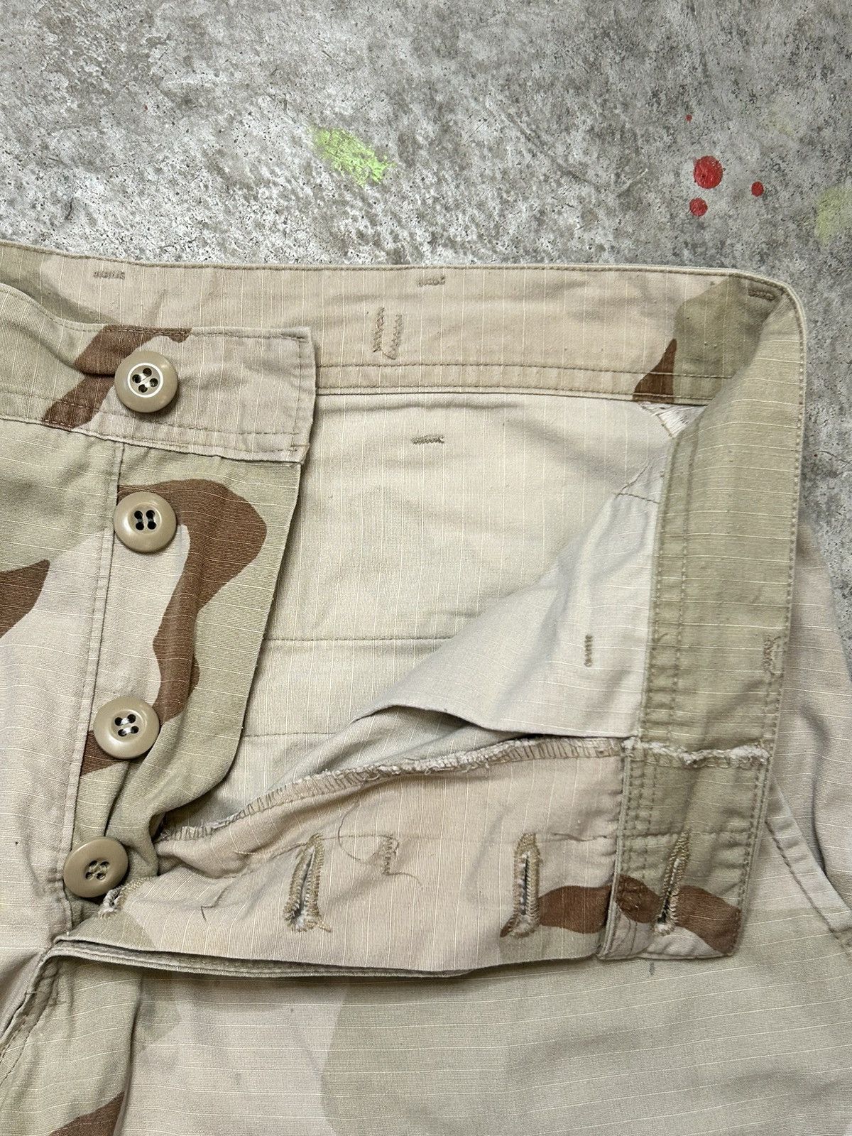 Vintage Nato Desert Camo Cargo Pants Size US 30 / EU 46 - 6 Thumbnail