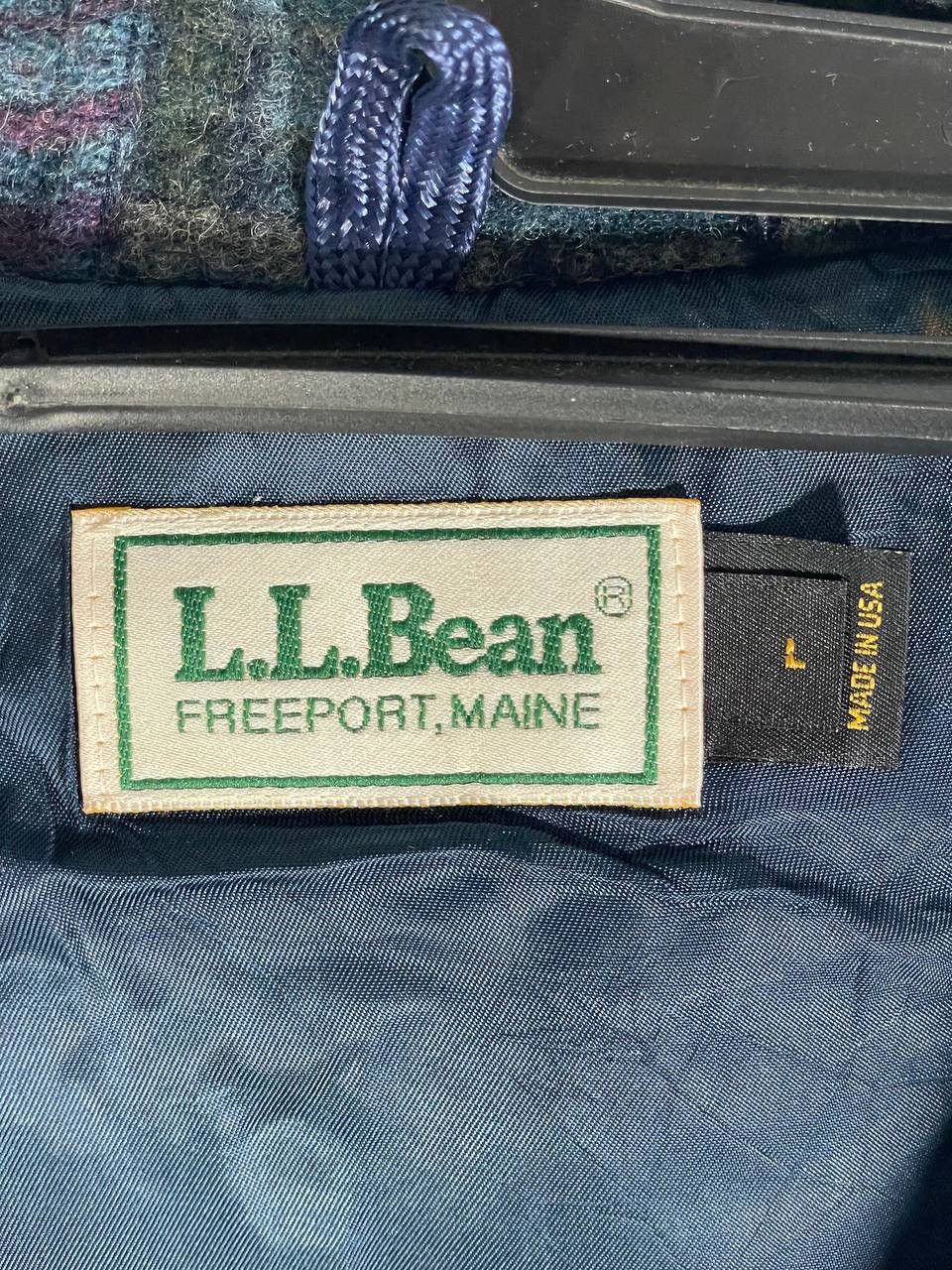 L.L. Bean Vintage 90s LLbean navajo design kashmir art hoodie wool L Size US L / EU 52-54 / 3 - 9 Thumbnail