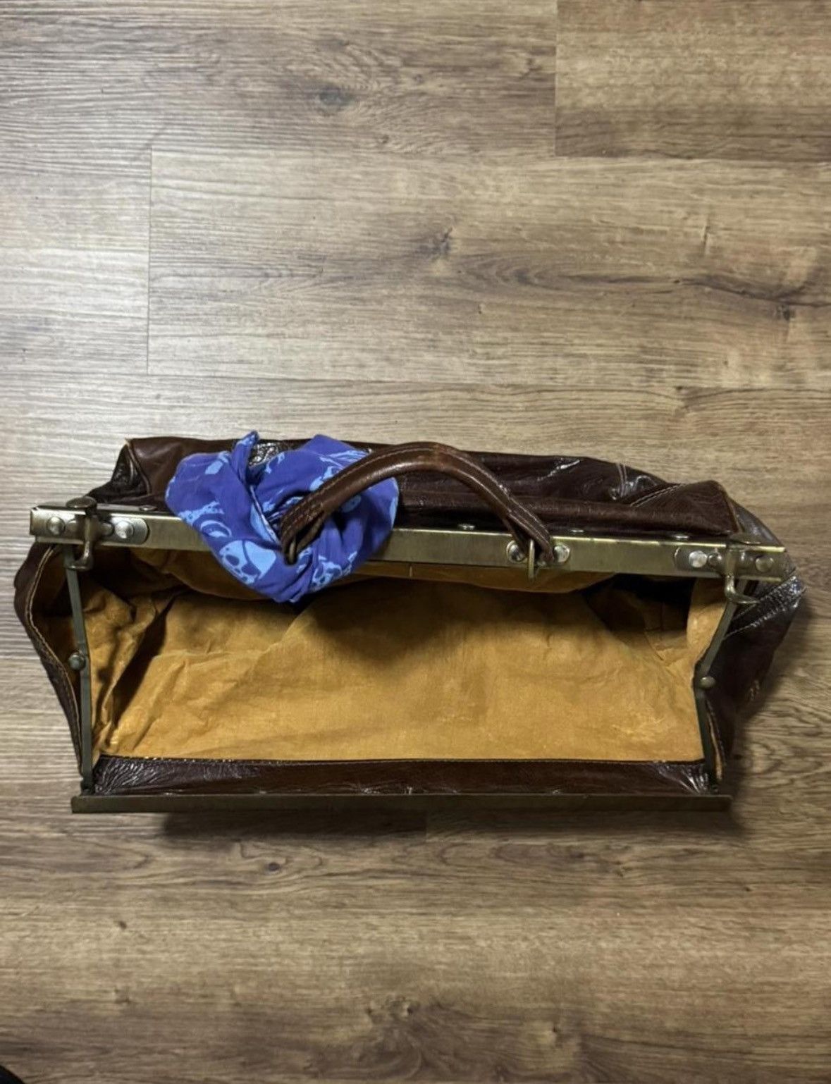 Vintage Vintage dark brown leather doctor bag Size ONE SIZE - 2 Thumbnail