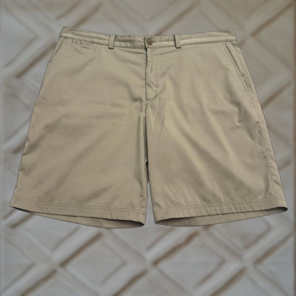 Nike Nike Dri-Fit Golf Performance Chino Shorts Mens 40 Khaki Brown Casual Preppy Tech Size US 40 / EU 56 - 1 Thumbnail