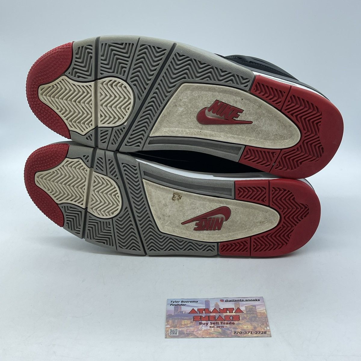Jordan Brand Air Jordan 4 bred Size US 11 / EU 44 - 7 Thumbnail