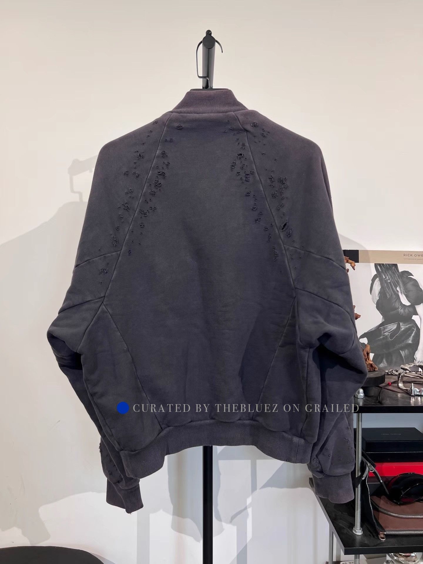 Julius Purple Distressed Bomber Jacket Size S Size US S / EU 44-46 / 1 - 1 Preview