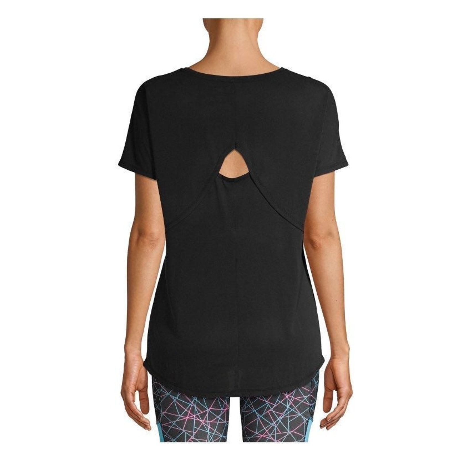 Athletic Works Active Performance Commuter T-Shirt top tee XS 0-2 keyhole Size XS / US 0-2 / IT 36-38 - 1 Thumbnail