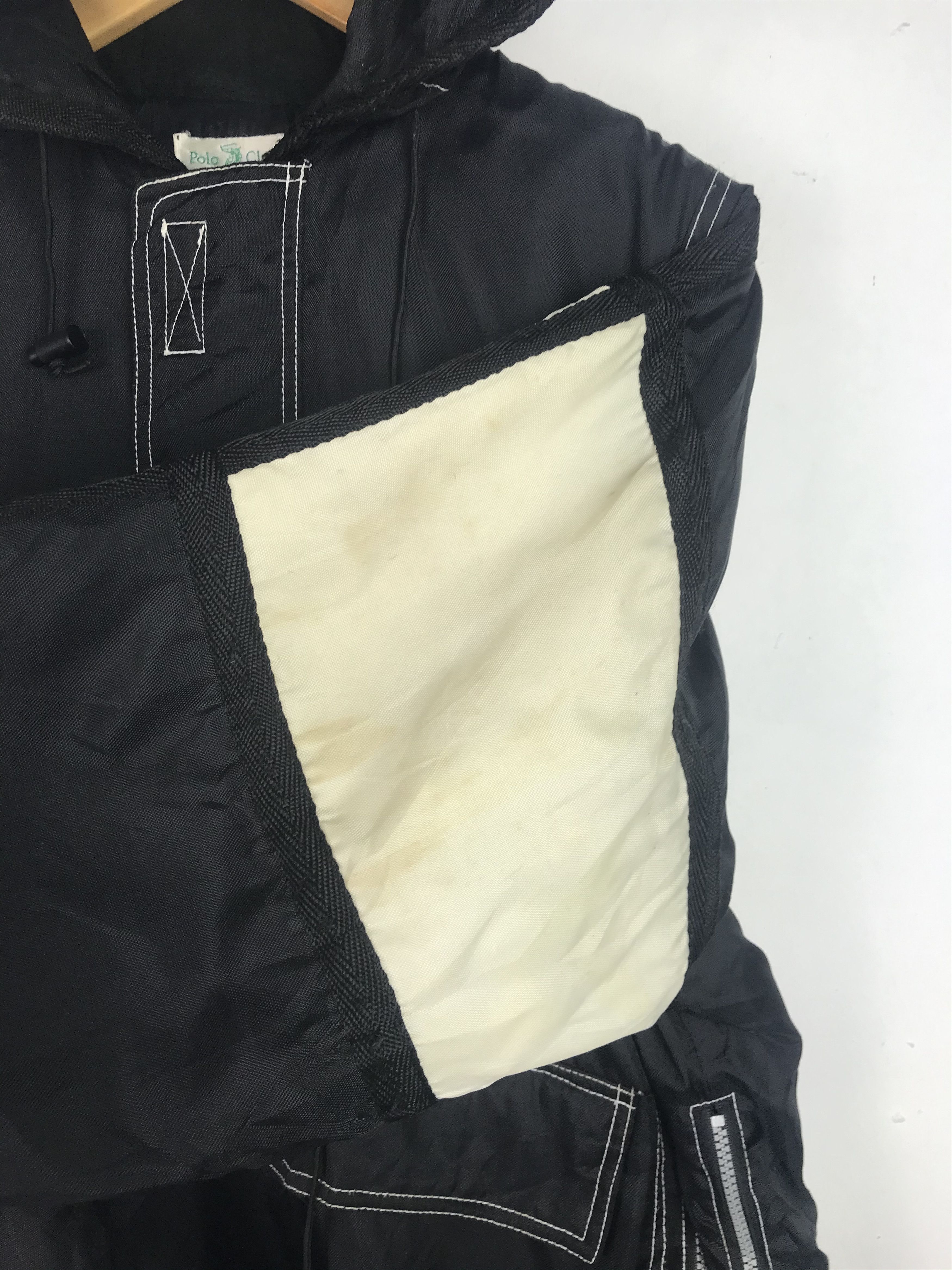 Japanese Brand × Polo Ralph Lauren × Vintage Polo Half Zipper Anorak jacket Rare Design Size US L / EU 52-54 / 3 - 7 Thumbnail