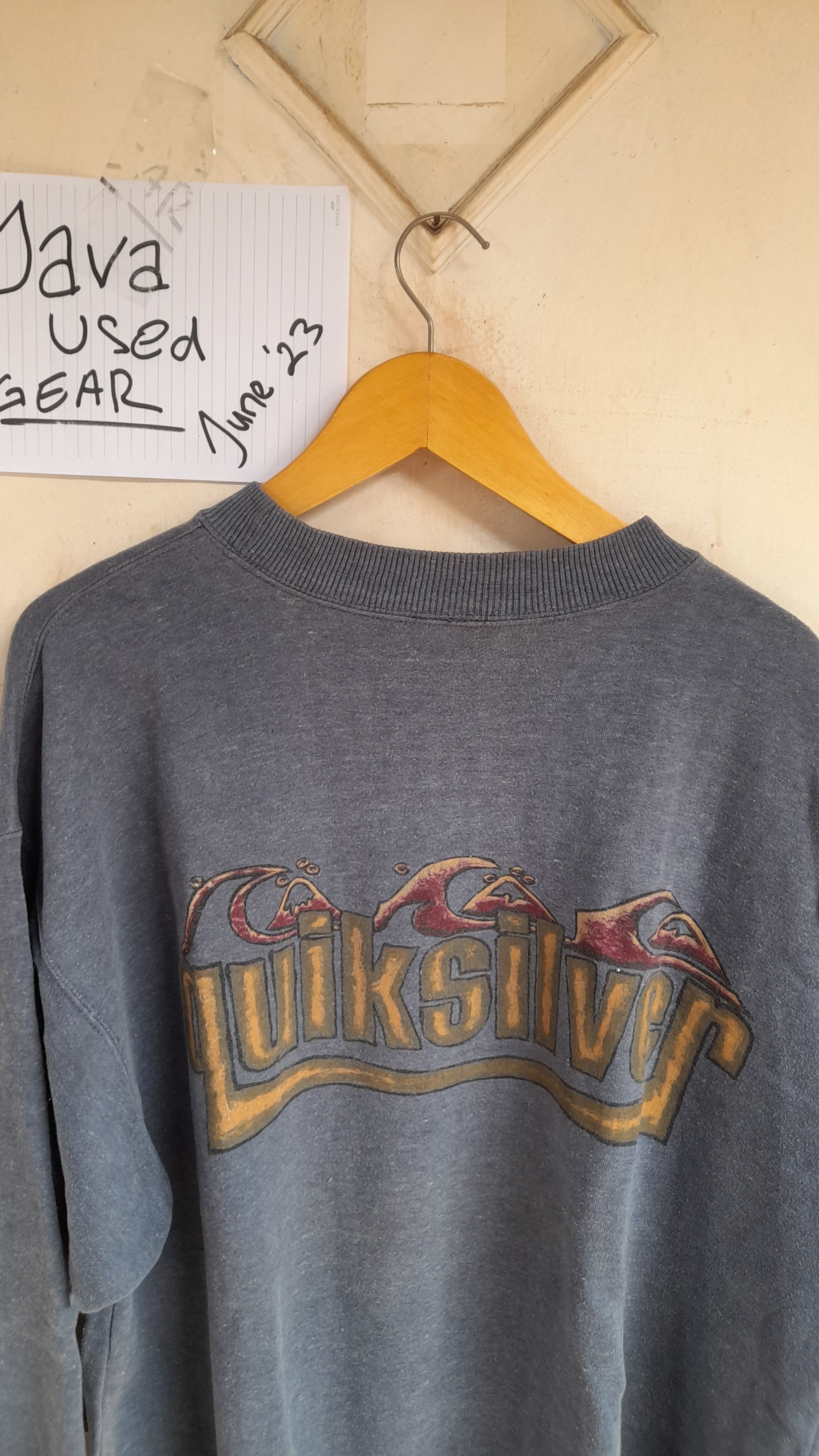 Quiksilver 90’s Vintage Quiksilver Sweatshirt Size US L / EU 52-54 / 3 - 8 Thumbnail