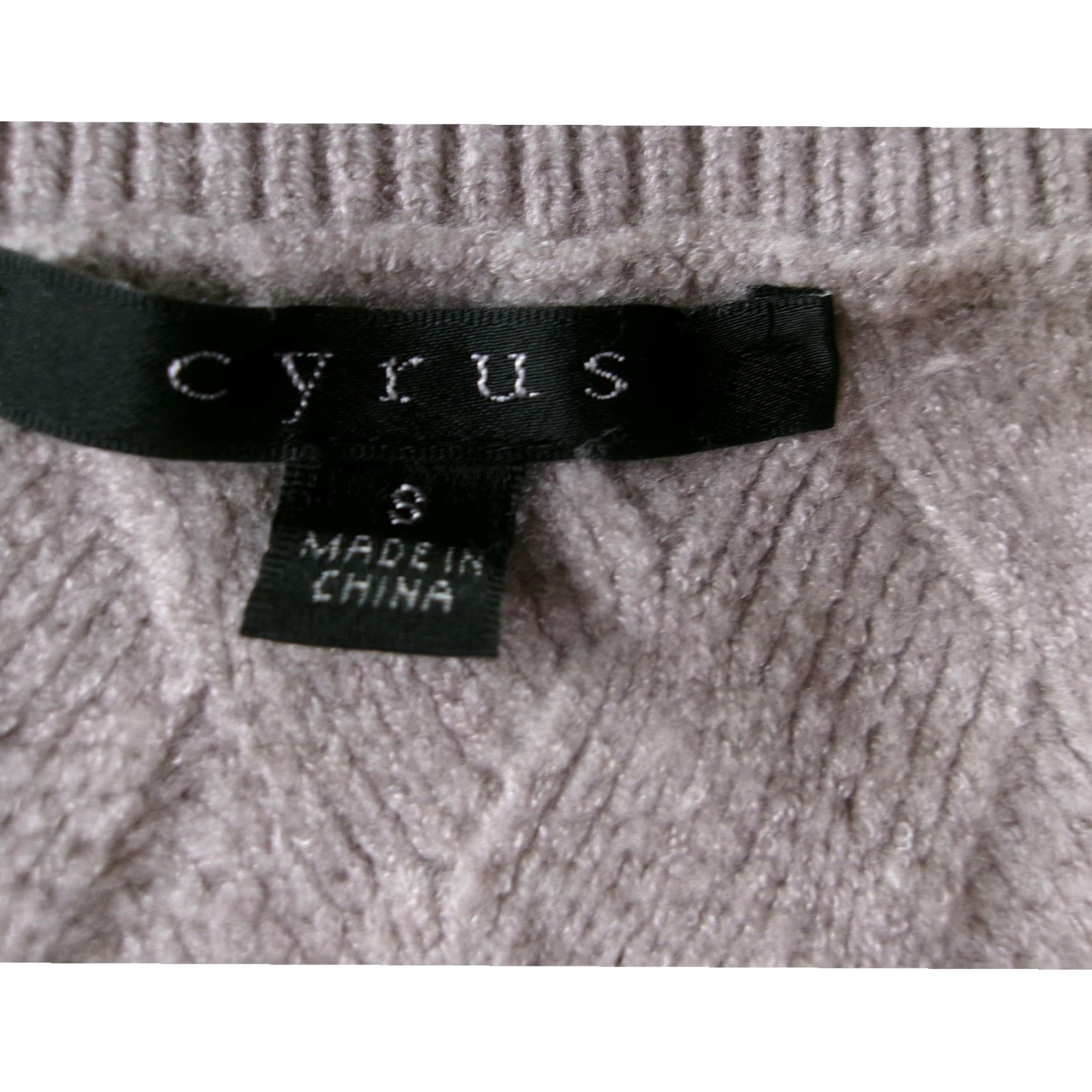 Vintage Cyrus Sweater Womens Small Ivory Cable Knit Textured Cozy Elegant Classic Work Shirt? Size S / US 4 / IT 40 - 6 Thumbnail