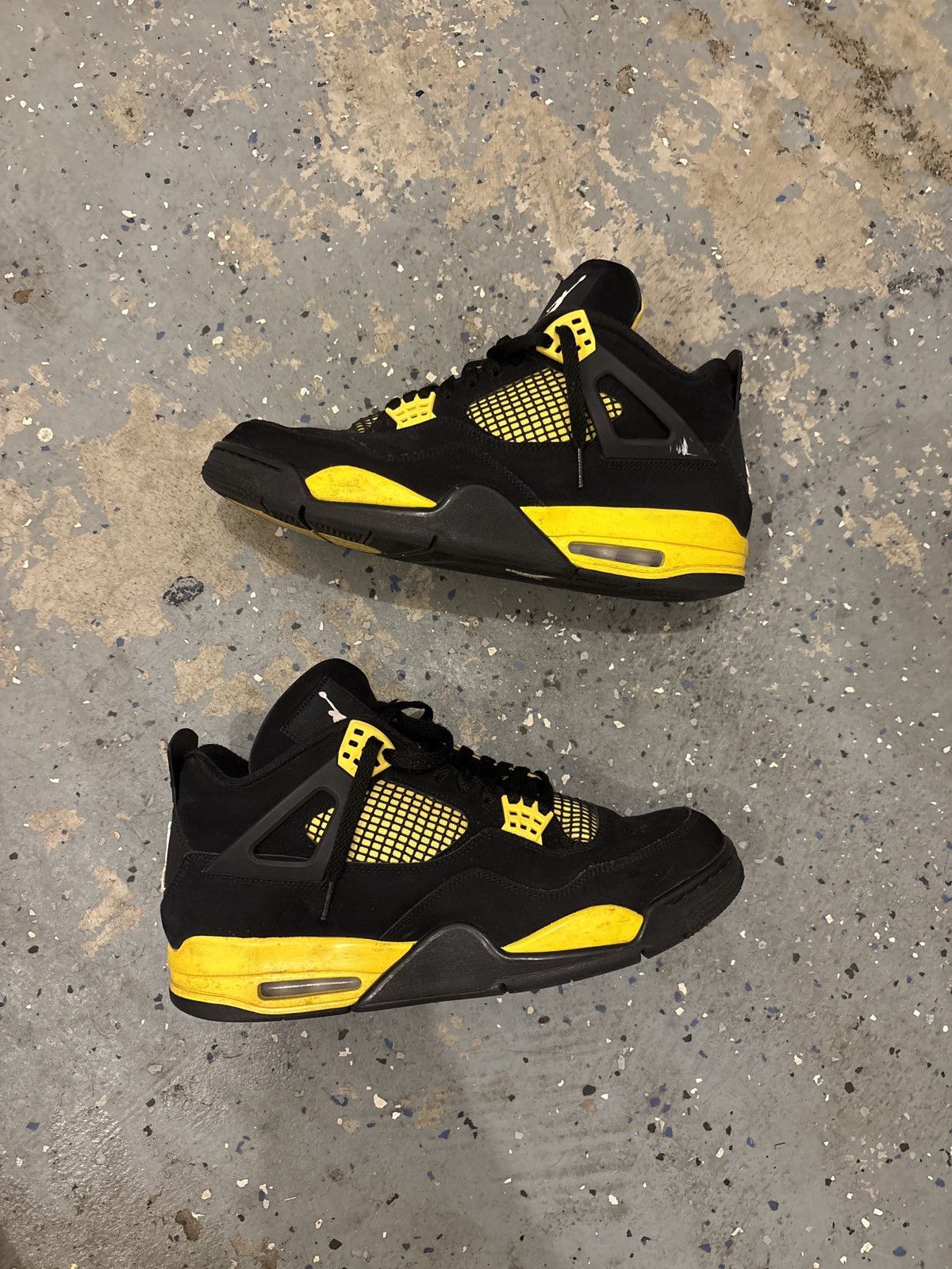Jordan Brand Yellow Thunder 4s Size US 12 / EU 45 - 1 Thumbnail