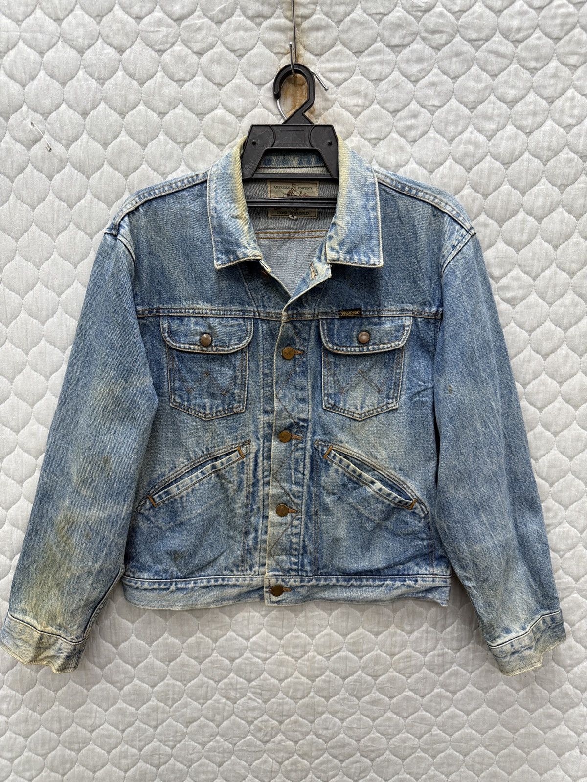 Wrangler 🔥ARCHIVE VINTAGE WRANGLER TRUCKER JACKET Size US M / EU 48-50 / 2 - 1 Thumbnail