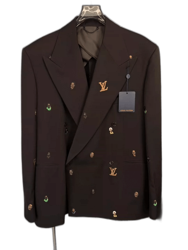 Louis Vuitton Louis Vuitton Embroidered Jacket with Tags-yf Size US XXL / EU 58 / 5 - 1 Thumbnail