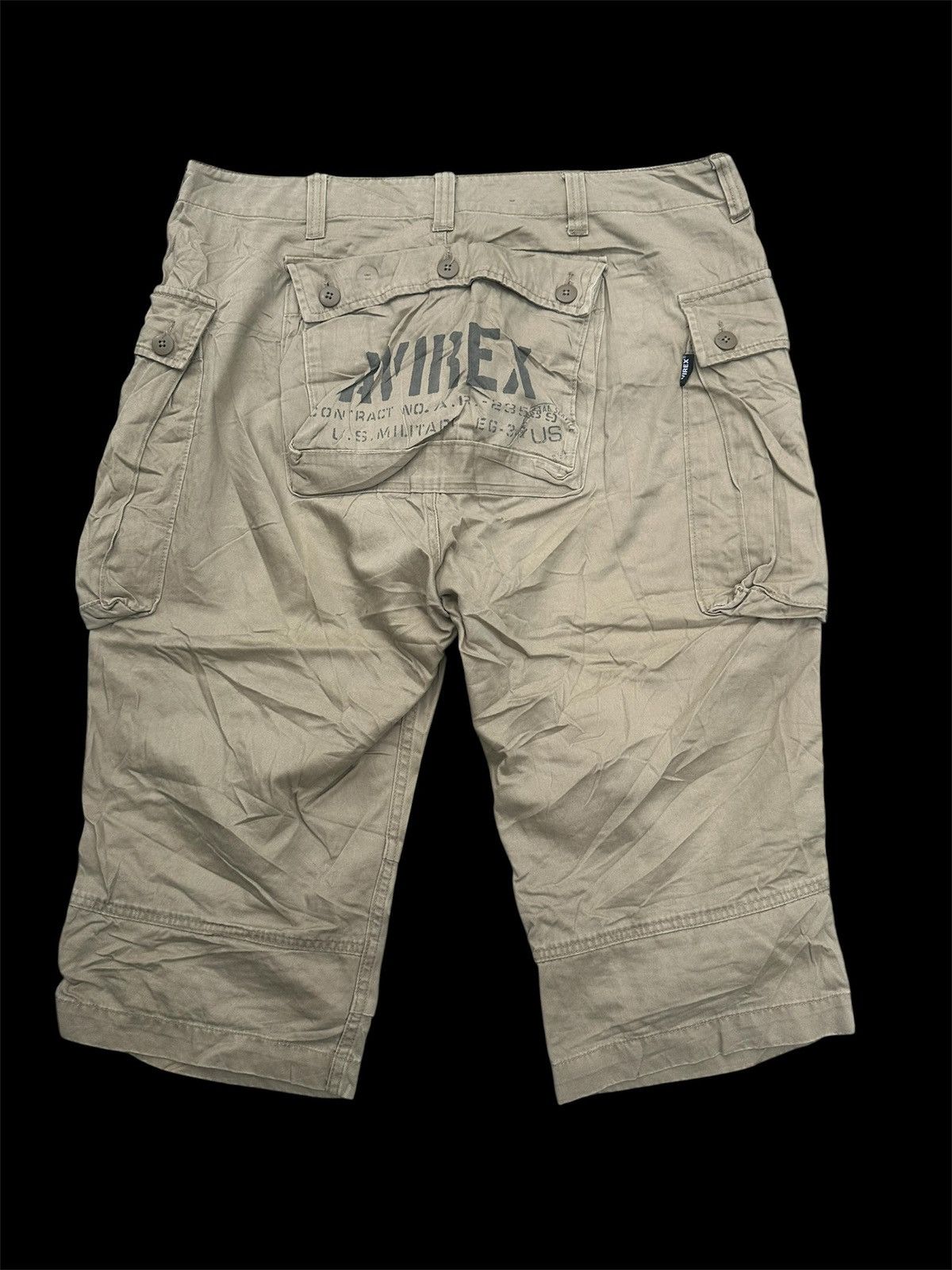 Avirex Vintage Avirex Monkey Cargo Cropped Pants Size US 37 - 1 Thumbnail