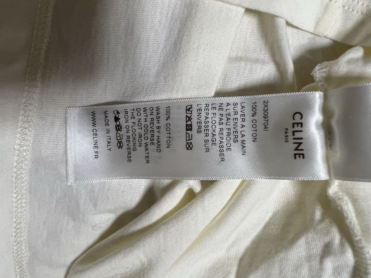 Celine Celine classic logo T-shirt Size US XL / EU 56 / 4 - 6 Thumbnail