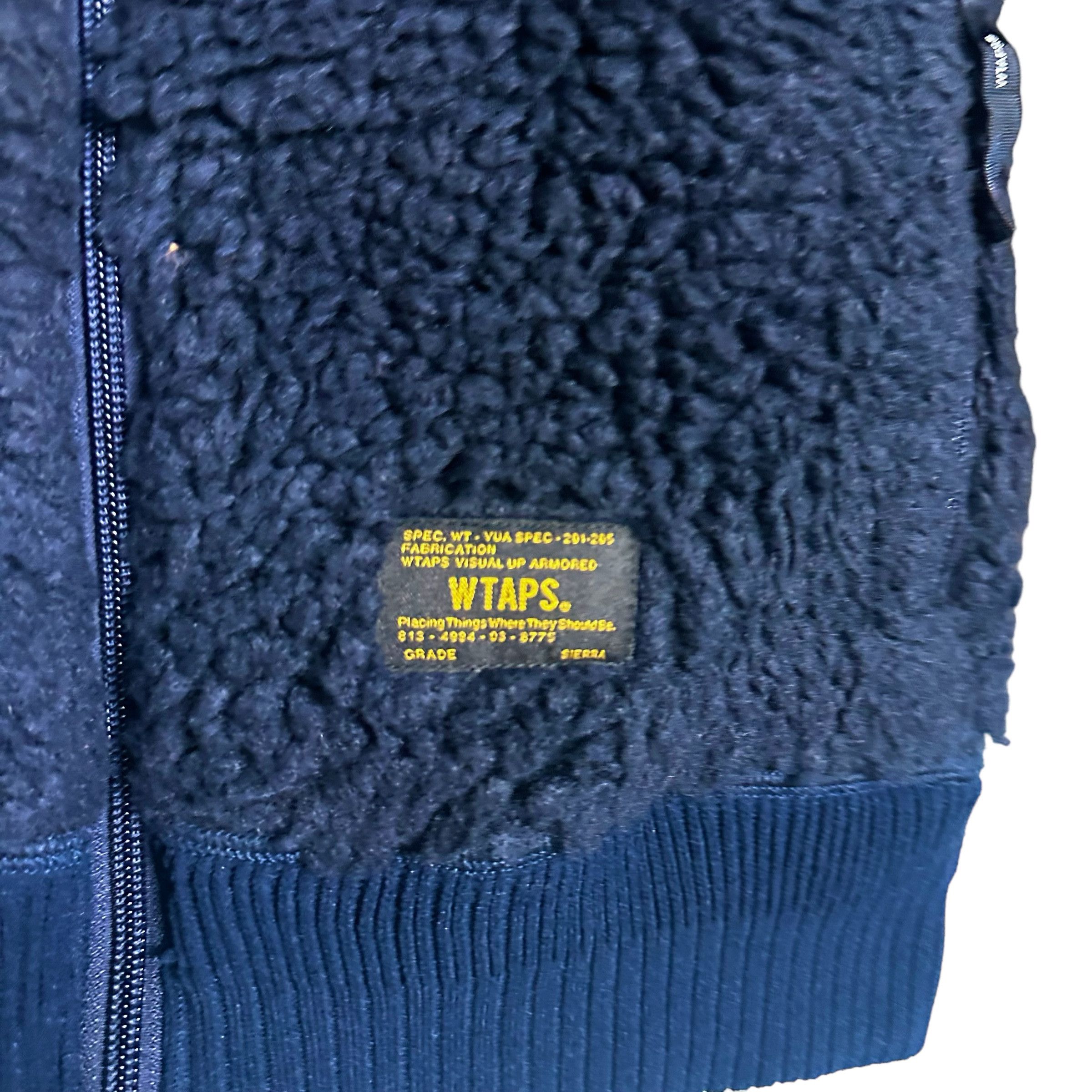 Wtaps 🔥RARE🔥Wtaps Japanese Brand Sherpa Fleece Jacket Size US S / EU 44-46 / 1 - 3 Thumbnail