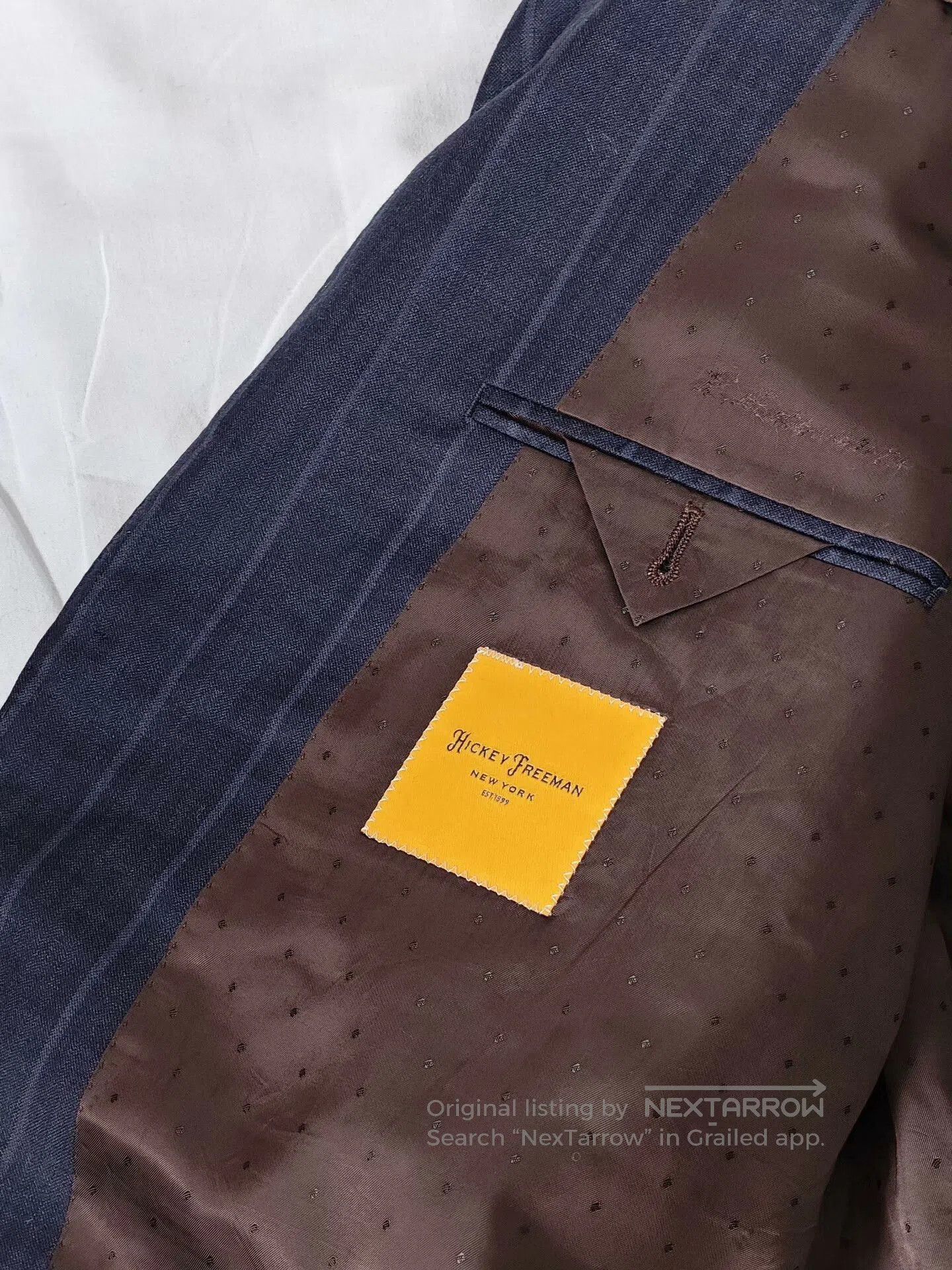 Hickey Freeman Hickey Freeman Italian Wool Suit. Size US L / EU 52-54 / 3 - 7 Thumbnail
