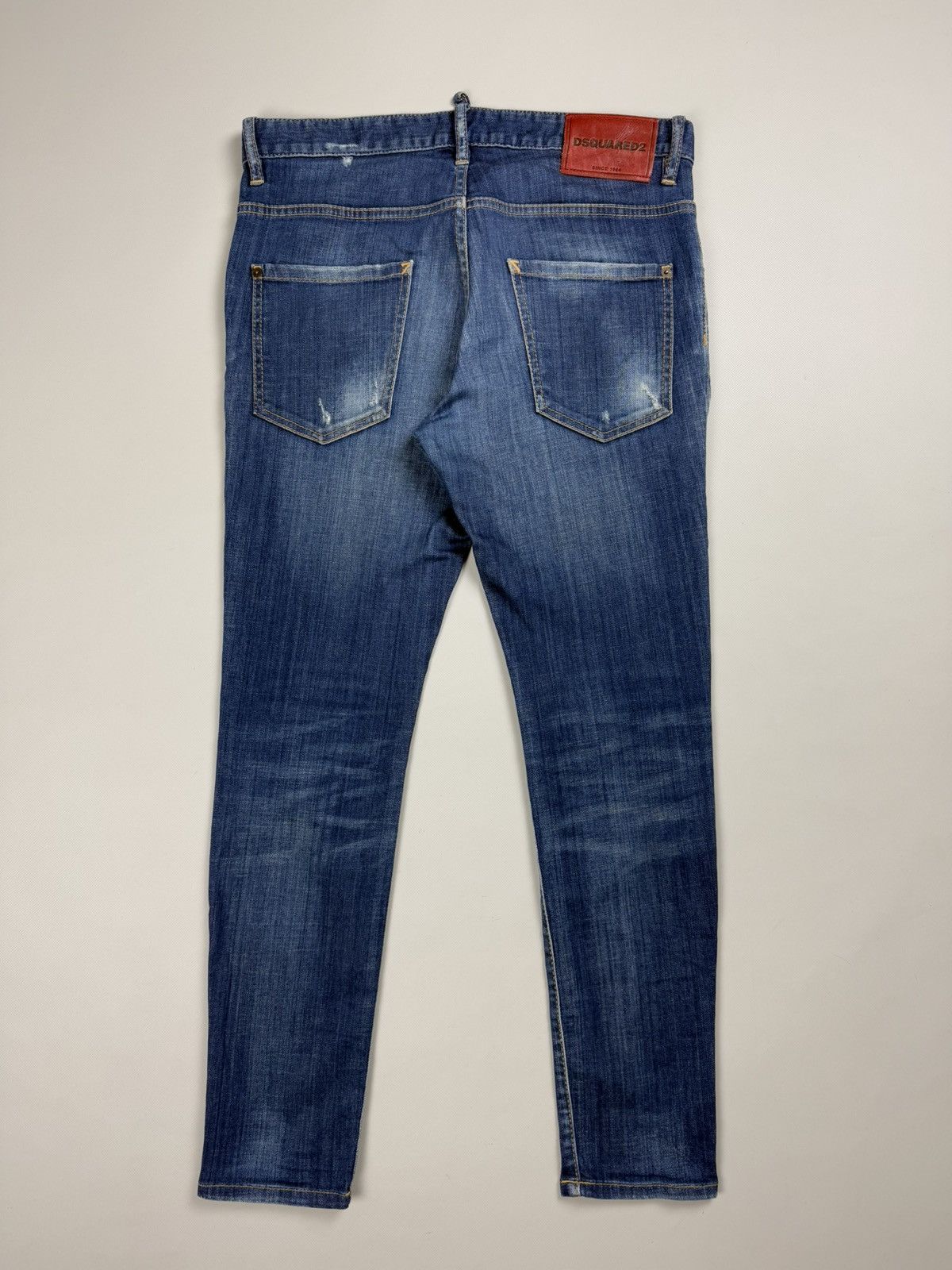 Dsquared2 Dsquared Men’s Distressed Denim Skater Skinny Jeans Size US 30 / EU 46 - 15 Thumbnail