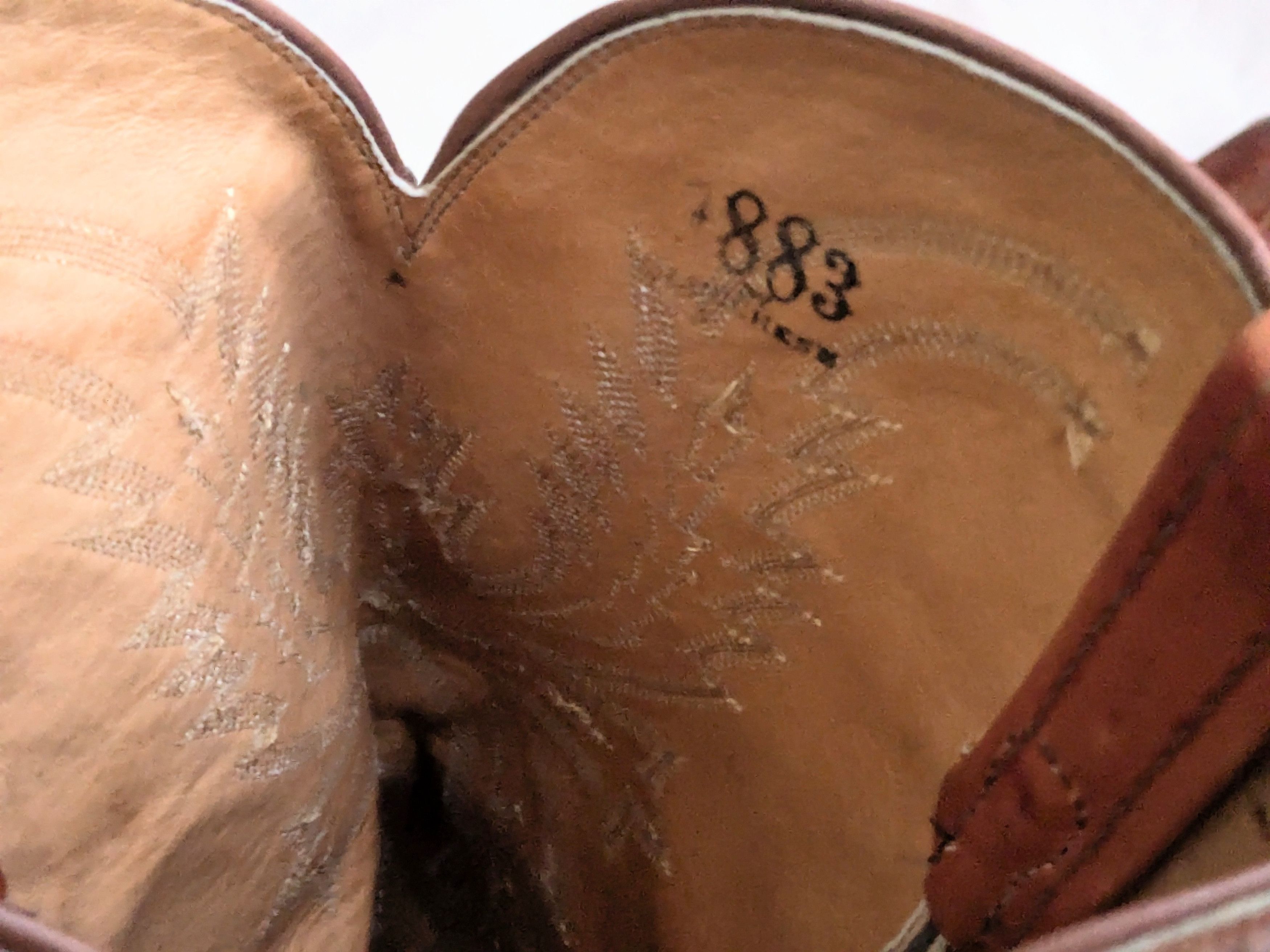 Lucchese Lucchese Cowboy Boots Brown Leather 14 D USA Size US 14 / EU 47 - 8 Thumbnail