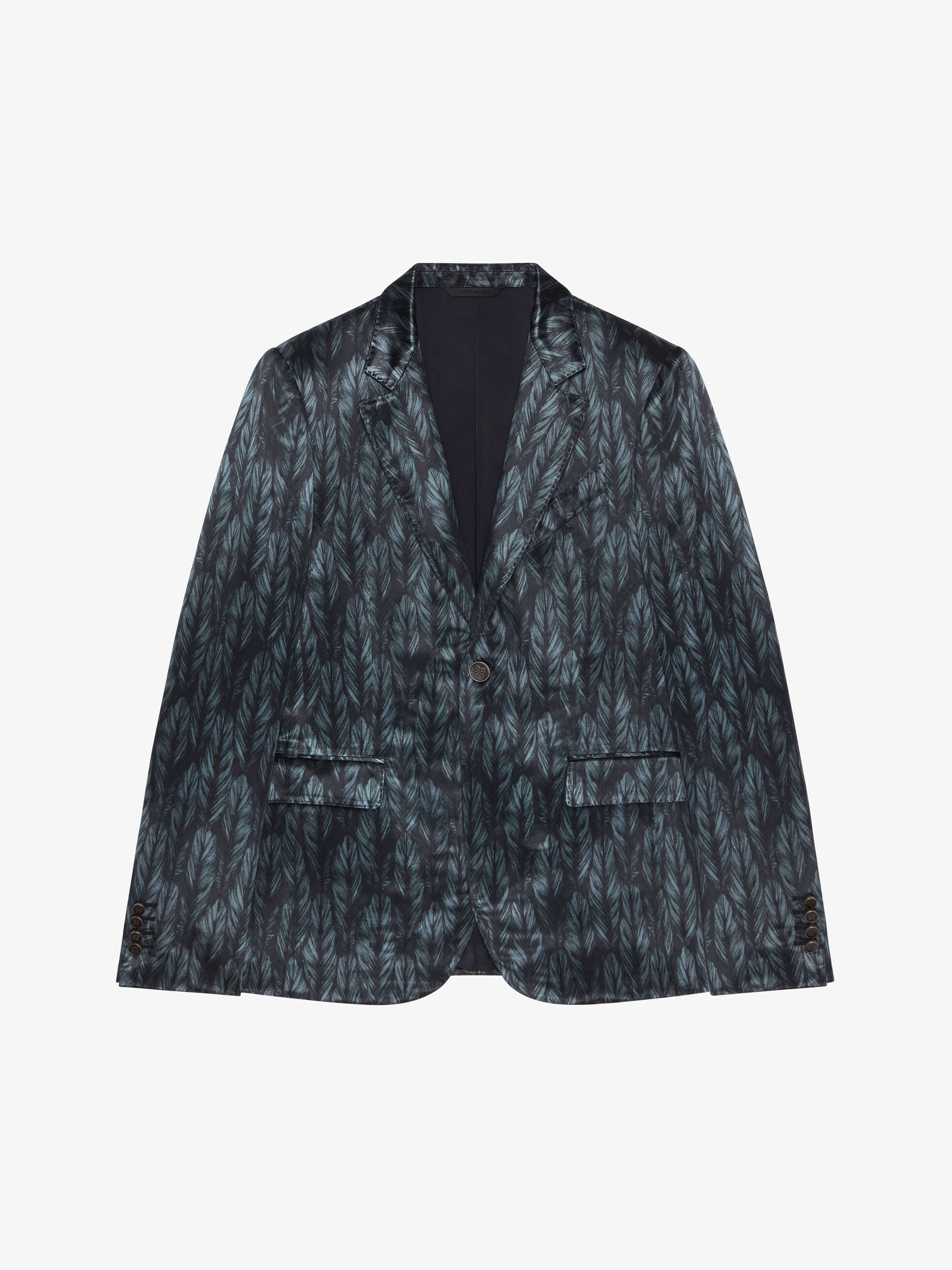 Givenchy o1w1db10925 Fitted Jacket in Multicolor Size US M / EU 48-50 / 2 - 1 Thumbnail