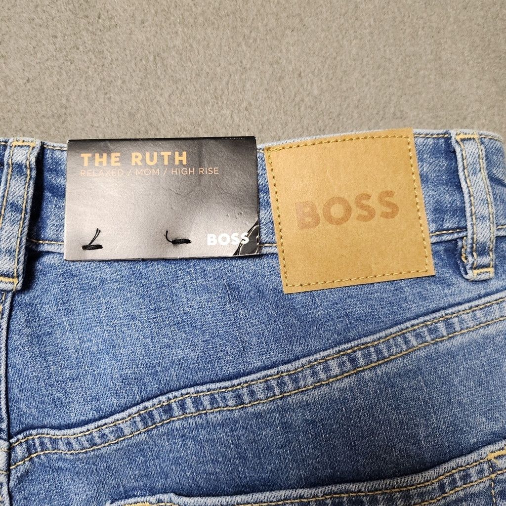 Hugo Boss Nwt Hugo Boss The Ruth Mom Jeans Vintage Blue High Rise Size 28" / US 6 / IT 42 - 3 Thumbnail