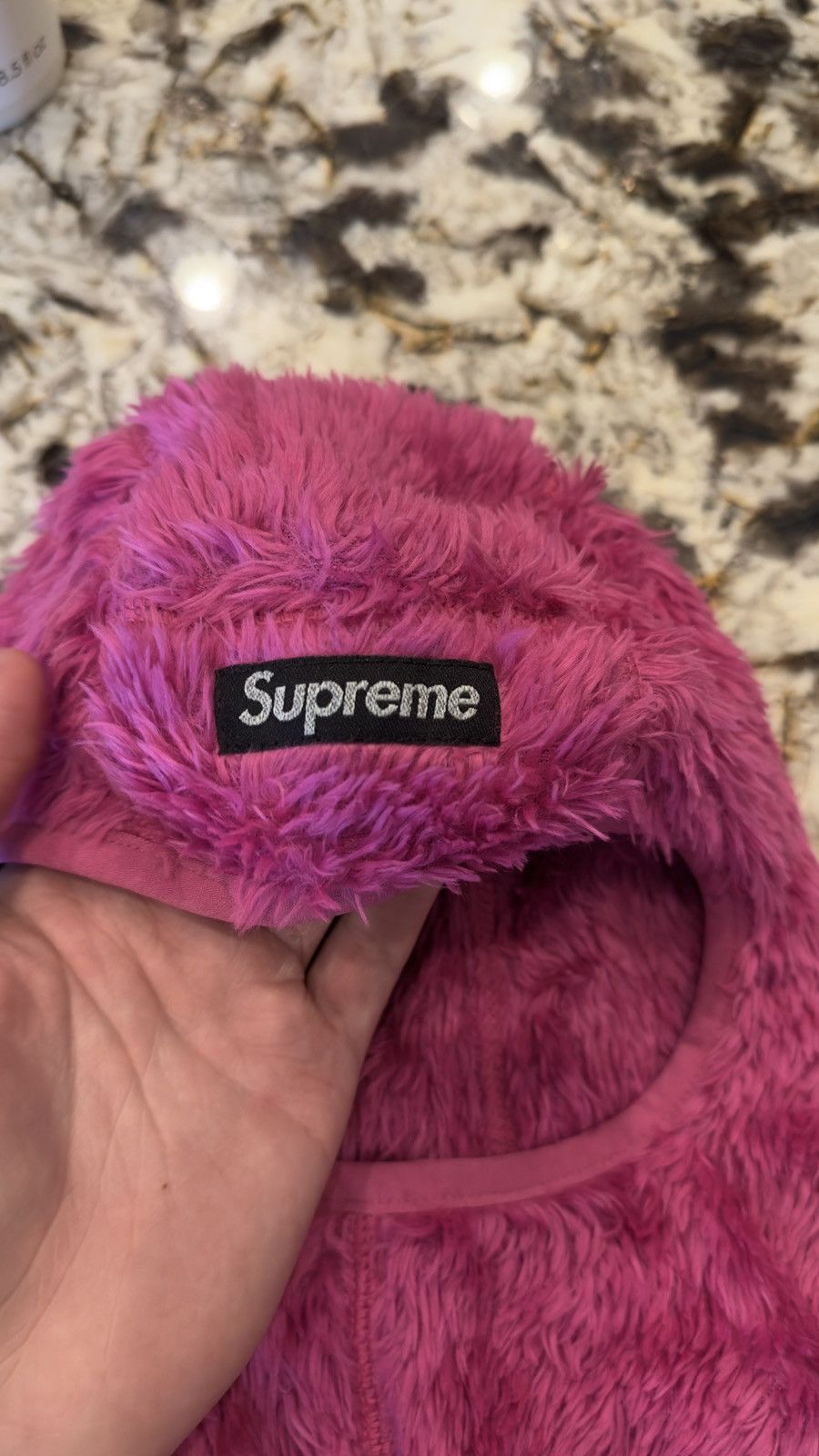 Supreme Supreme Fuzzy Balaclava Pink New | Grailed