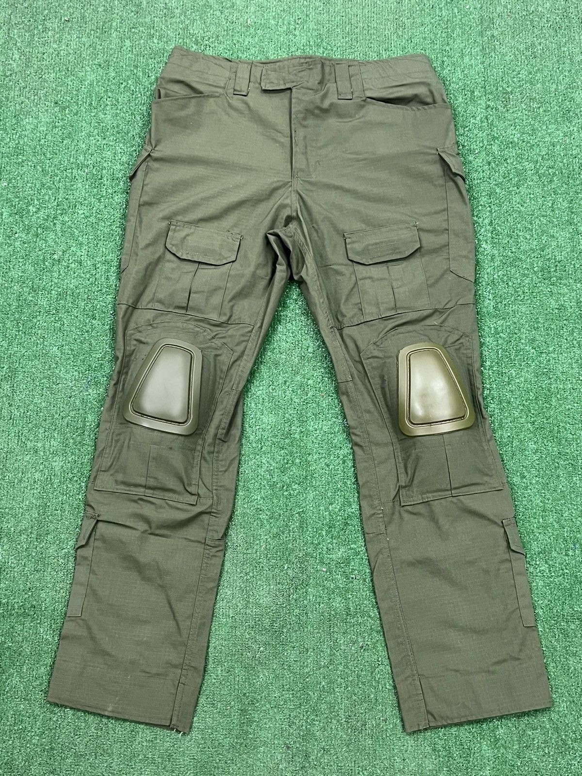 Military Tactical Cargo Pants w/ Built in Knee Pads Grailed