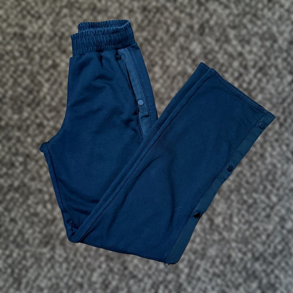 Alo Yoga ALO Yoga ALO Tearaway Snap Pants XS Wide Athletic Cotton High Rise Black Casual Womens XS Size 26" / US 2 / IT 38 - 1 Thumbnail