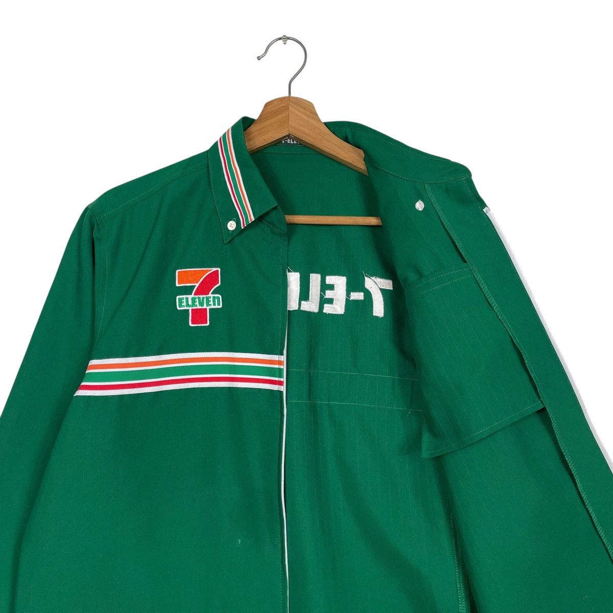 Other 7 Eleven Japan Official Long Sleeve Zipper Shirt Size US M / EU 48-50 / 2 - 10 Thumbnail