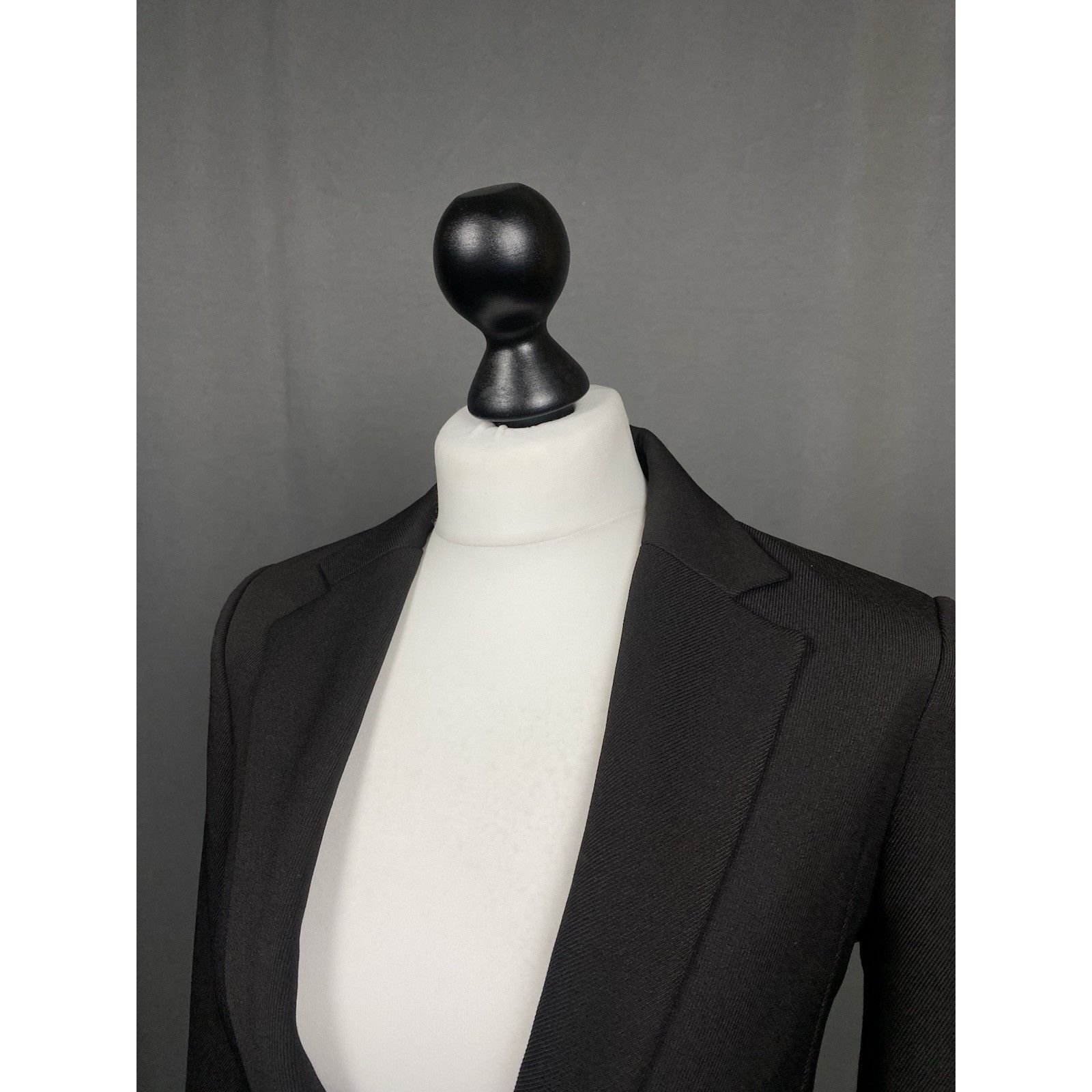 Gucci Gucci Vintage Silk Women's Black Wool Blazer Jacket Size 2 Size XS / US 0-2 / IT 36-38 - 5 Thumbnail