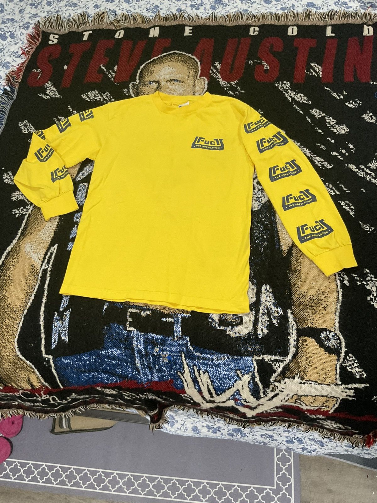 FUCT Fuct x ftp shirt yellow 2017 Size US S / EU 44-46 / 1 - 1 Thumbnail