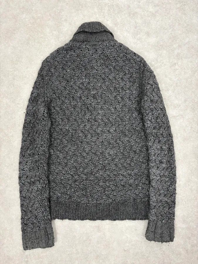 Dolce & Gabbana AW2011 Dolce & Gabbana Grey Wool Zip-up Jacket Size US L / EU 52-54 / 3 - 6 Thumbnail