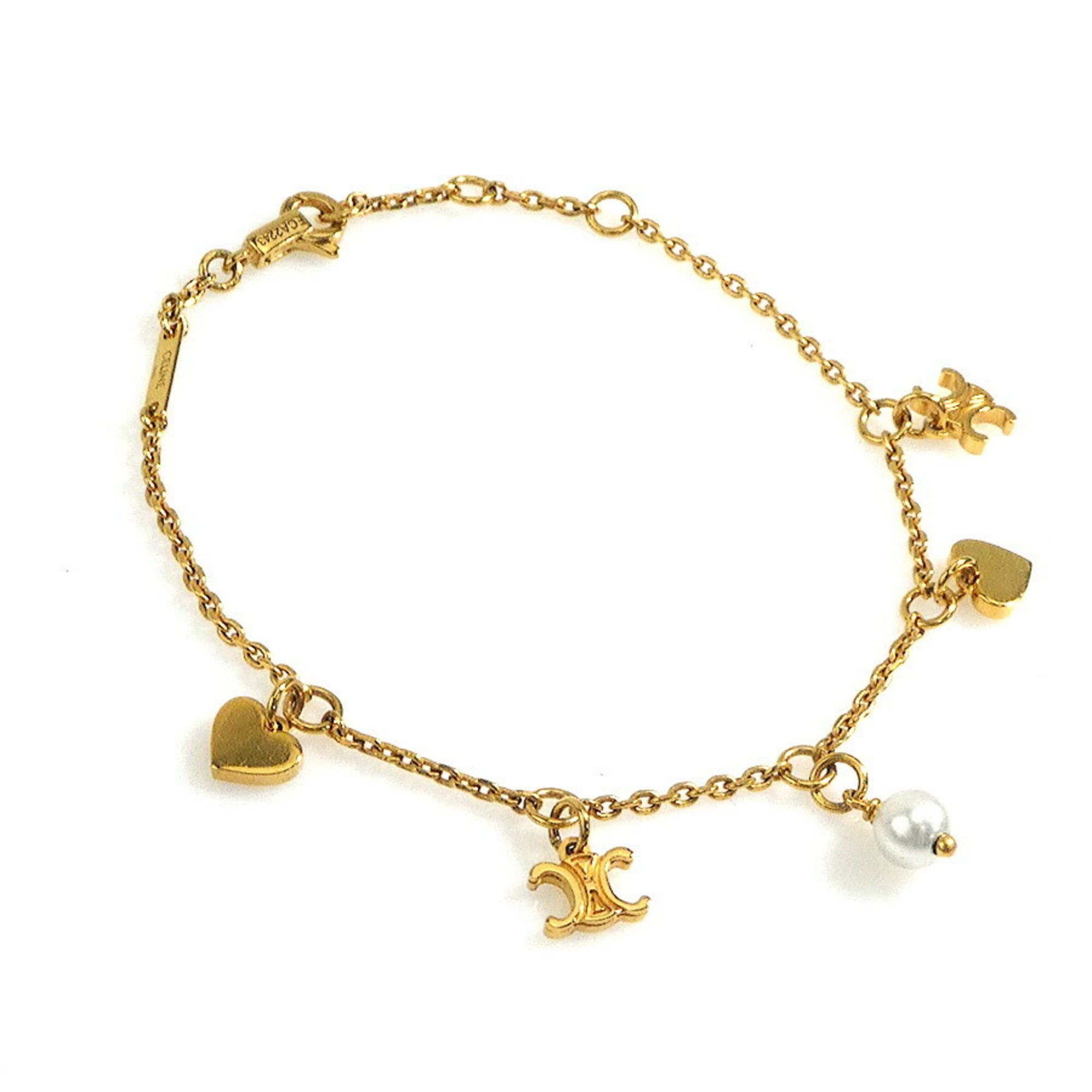Celine Celine Women's Gold Bracelet h31941k Size ONE SIZE - 1 Thumbnail