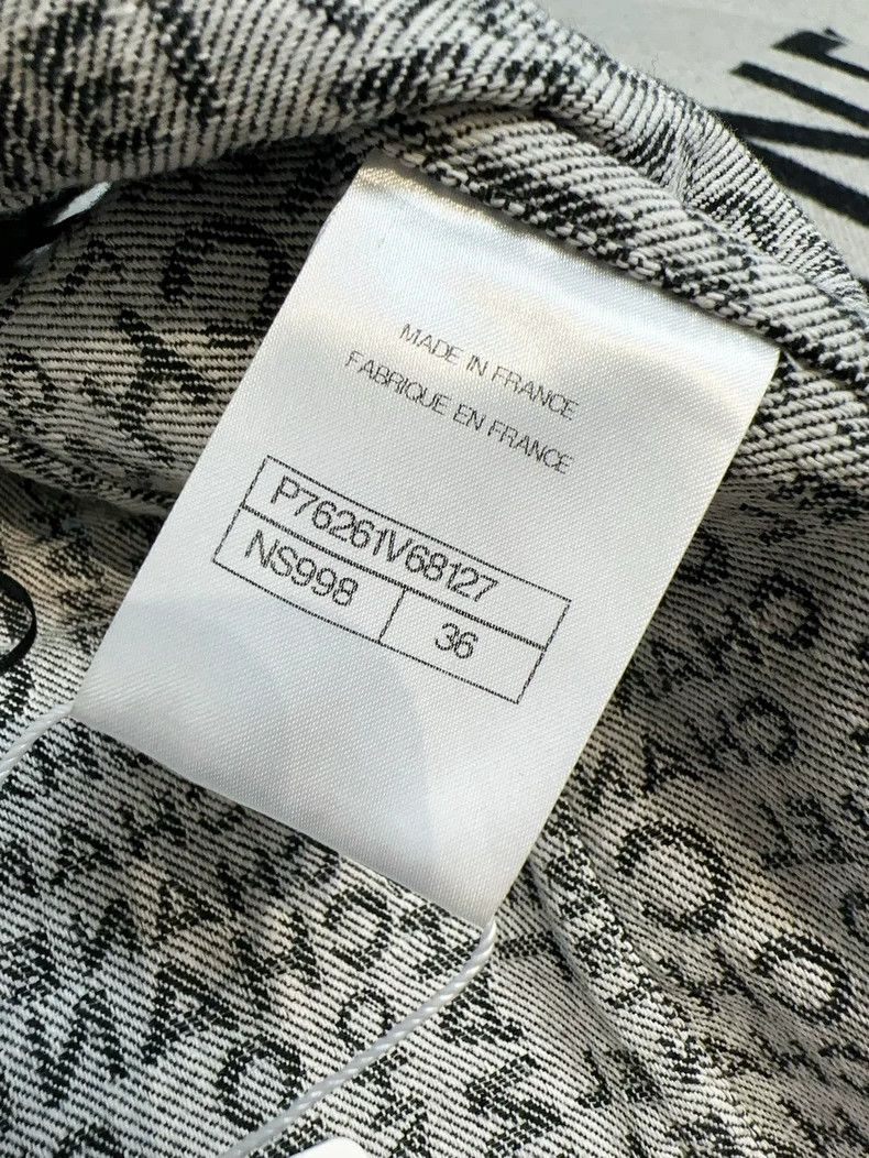 Chanel Chanel 24C show gray color beaded letter logo diamond roll Size XS / US 0-2 / IT 36-38 - 7 Thumbnail