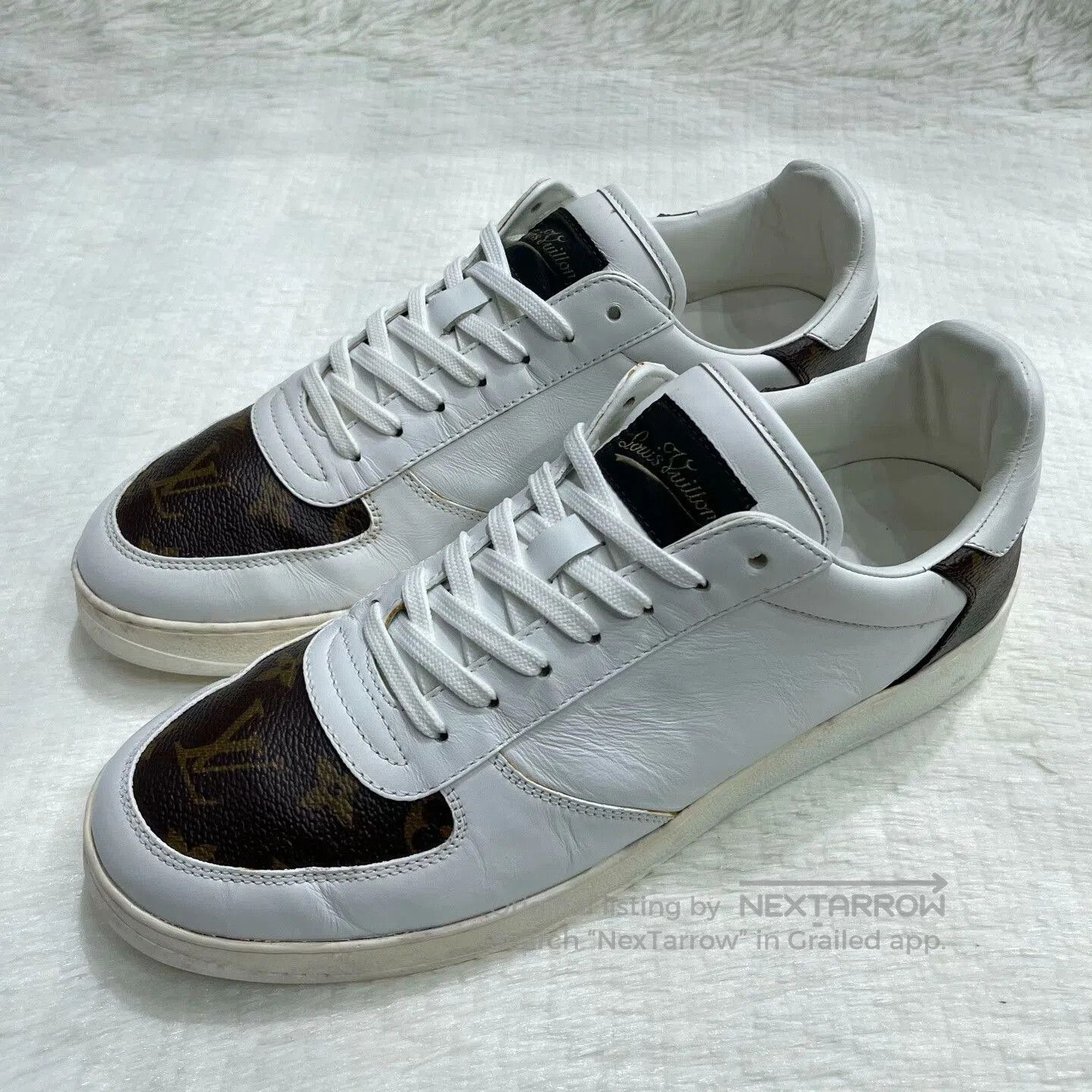 Louis Vuitton Louis Vuitton Rivoli Leather Sneakers. Size US 7.5 / EU 40-41 - 1 Thumbnail